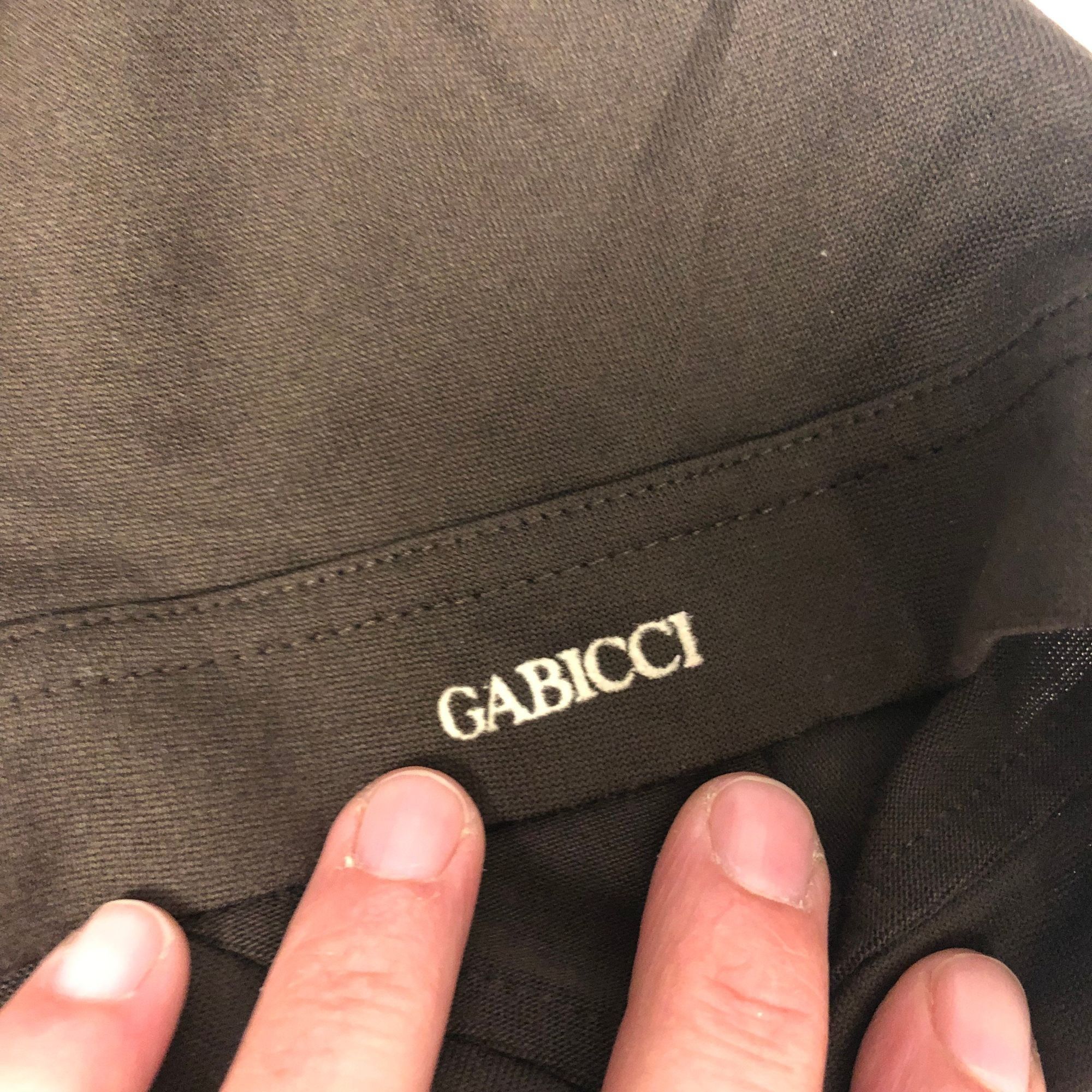Gabicci Vtg Gabicci Brown Military Trim RETRO Polo Preppy Shirt Size US M / EU 48-50 / 2 - 7 Thumbnail