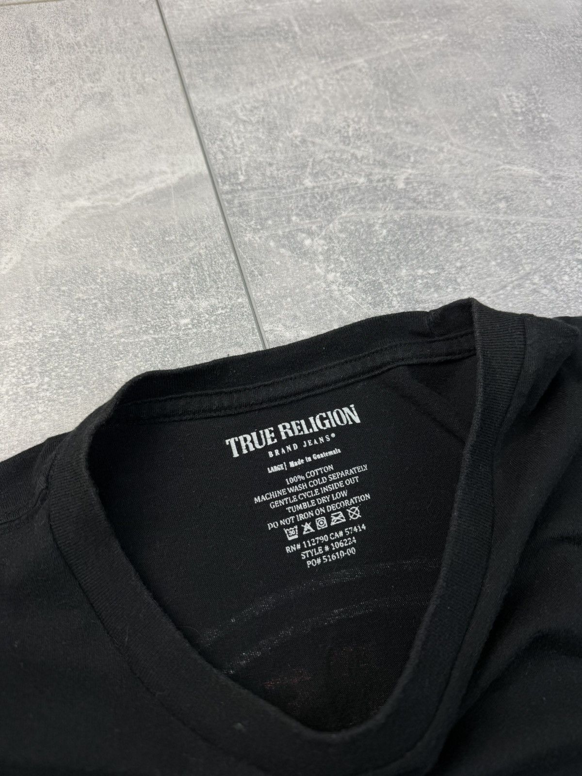 True Religion True Religion T-shirt Big Logo Size US L / EU 52-54 / 3 - 5 Thumbnail