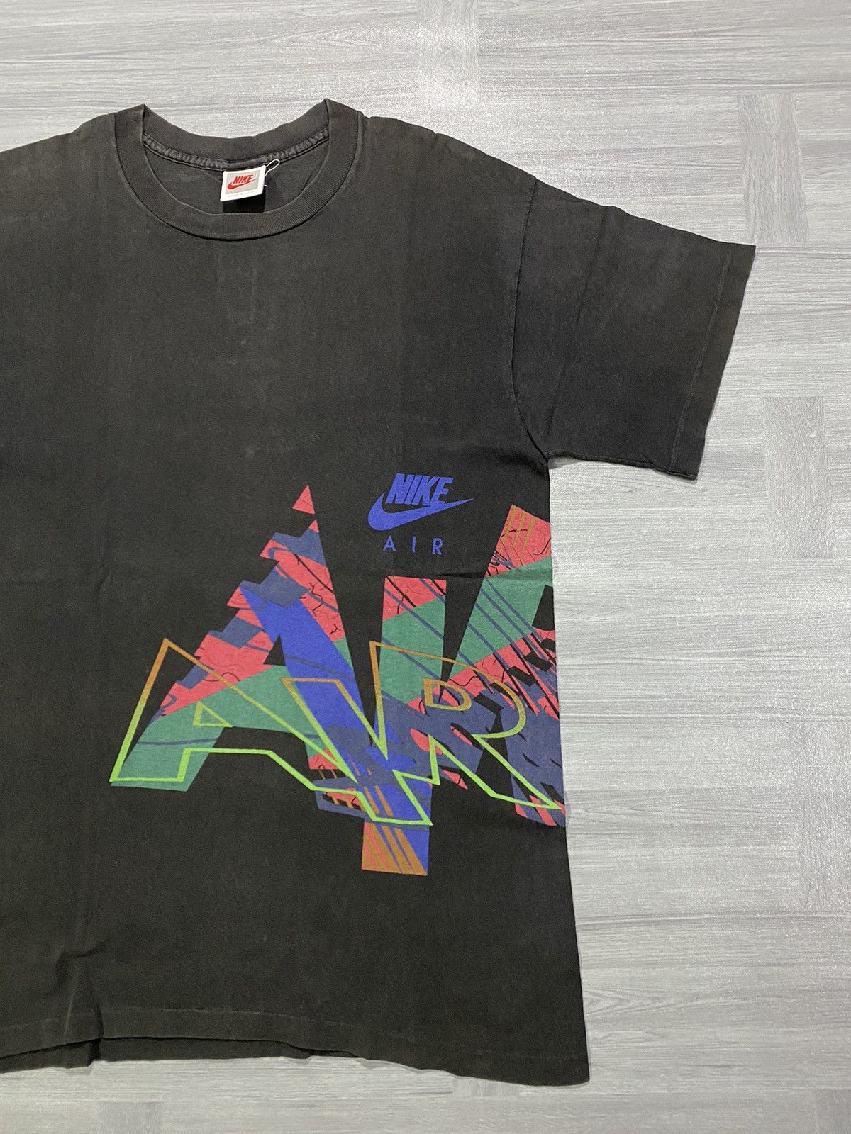 Nike Vintage 90s Nike Air Tee Size US M / EU 48-50 / 2 - 5 Thumbnail