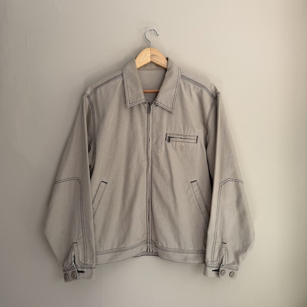 Dickies Dickies Vintage Washed Canvas Work Jacket Size US M / EU 48-50 / 2 - 1 Thumbnail