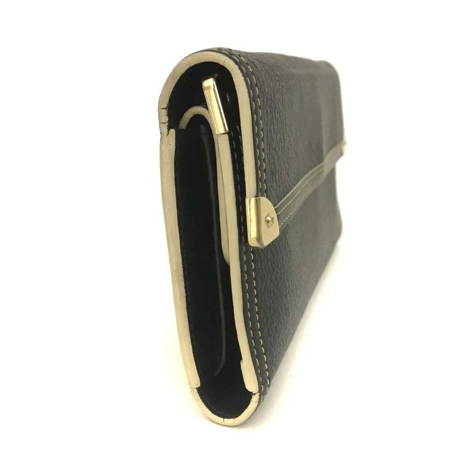Louis Vuitton Louis Vuitton Suhali Porte Trésor International Wallet Black Size ONE SIZE - 3 Thumbnail