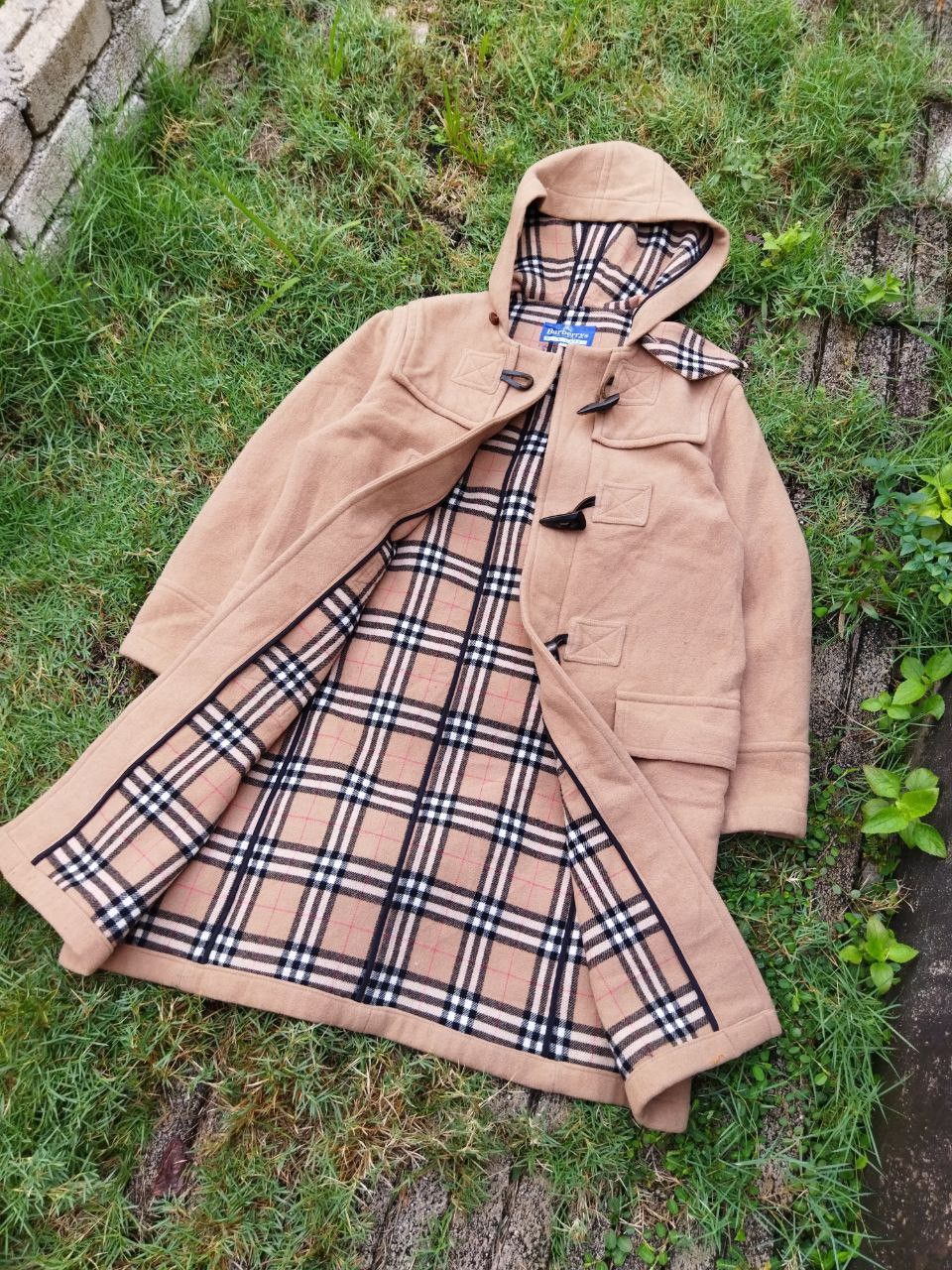 Burberry Vintage Burberrys Blue Label Nova Wool Duffle Coat Size US M / EU 48-50 / 2 - 3 Thumbnail
