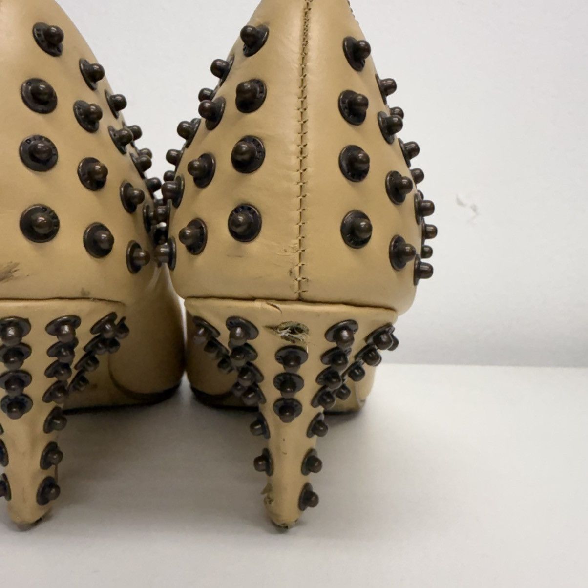 Diesel Vintage Diesel Studded Pumps Genuine Leather Size US 6 / IT 36 - 5 Thumbnail