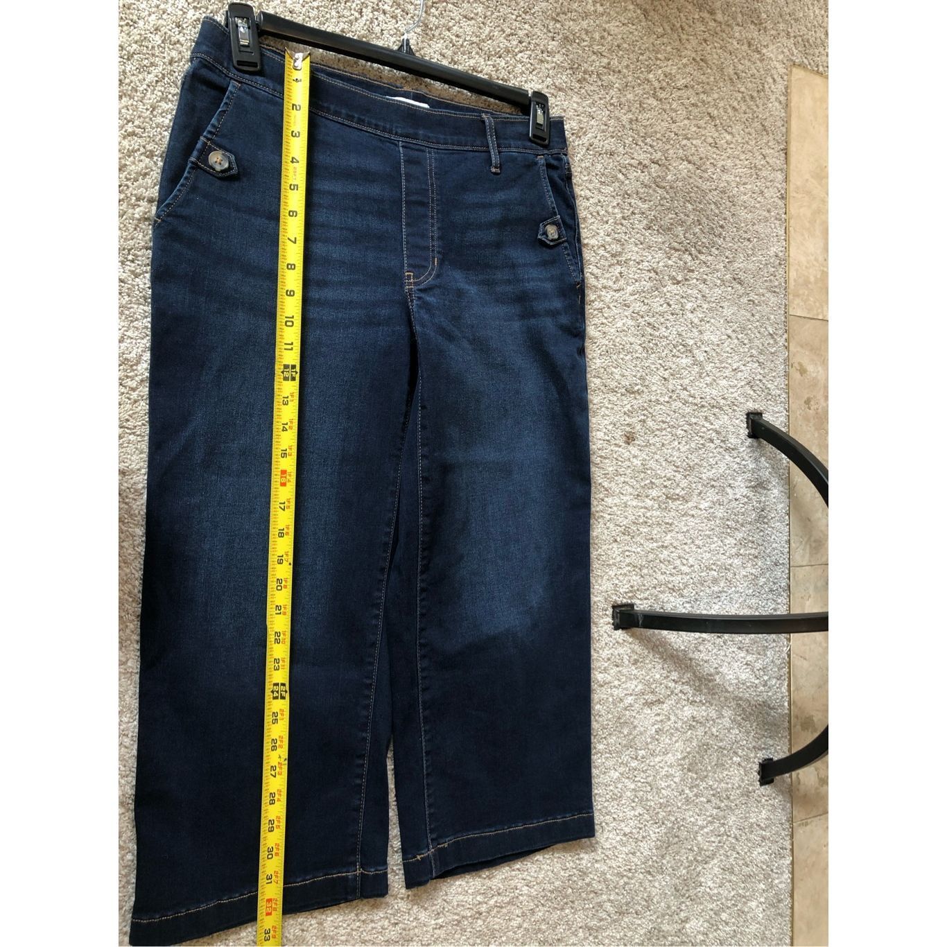 Croft & Barrow Croft & Barrow Women’s Blue Capri Style Blue Jeans Size S NW Size 27" / US 4 / IT 40 - 7 Thumbnail