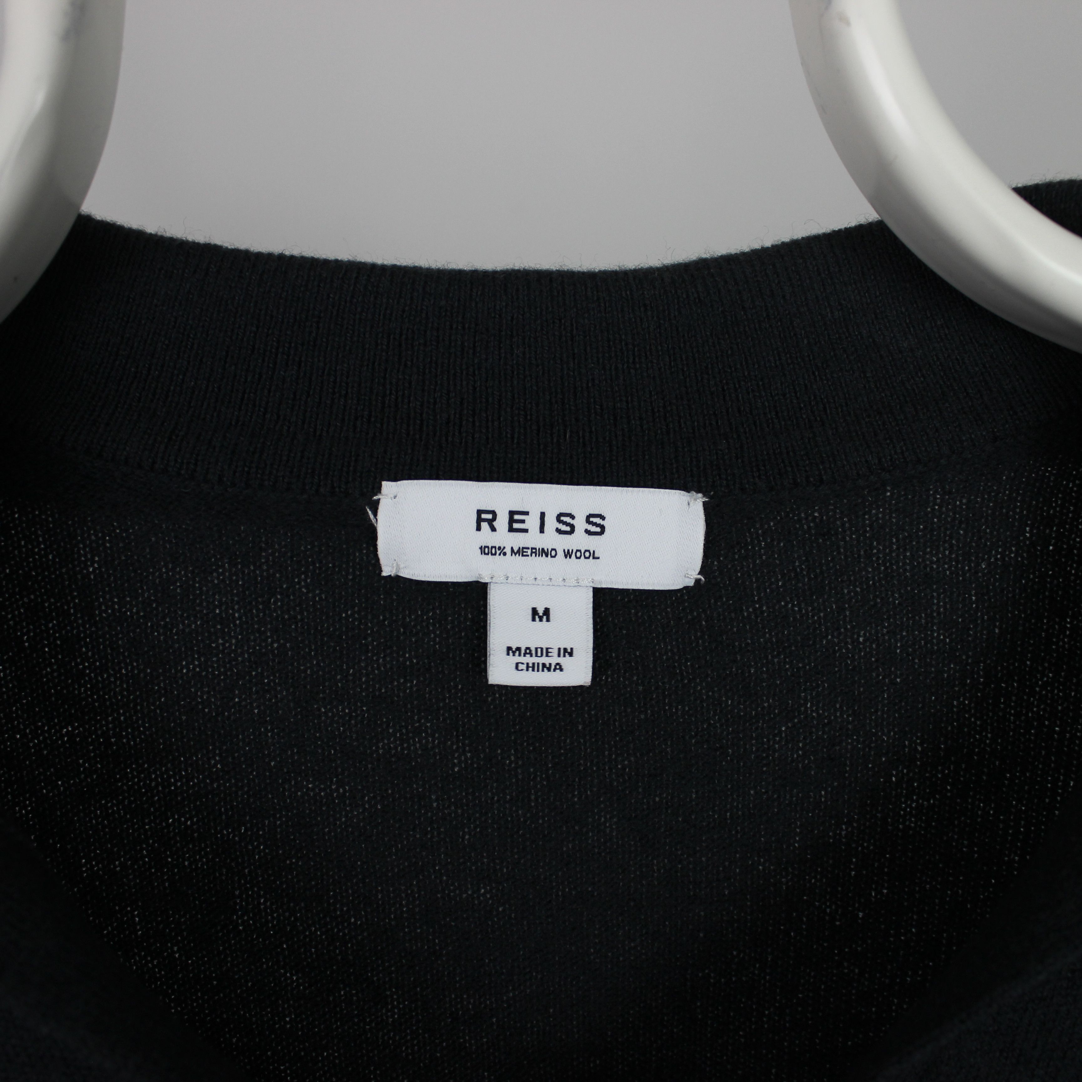 Reiss Reiss Swifts jumper sweater merino wool M gray graphite Size US M / EU 48-50 / 2 - 8 Thumbnail