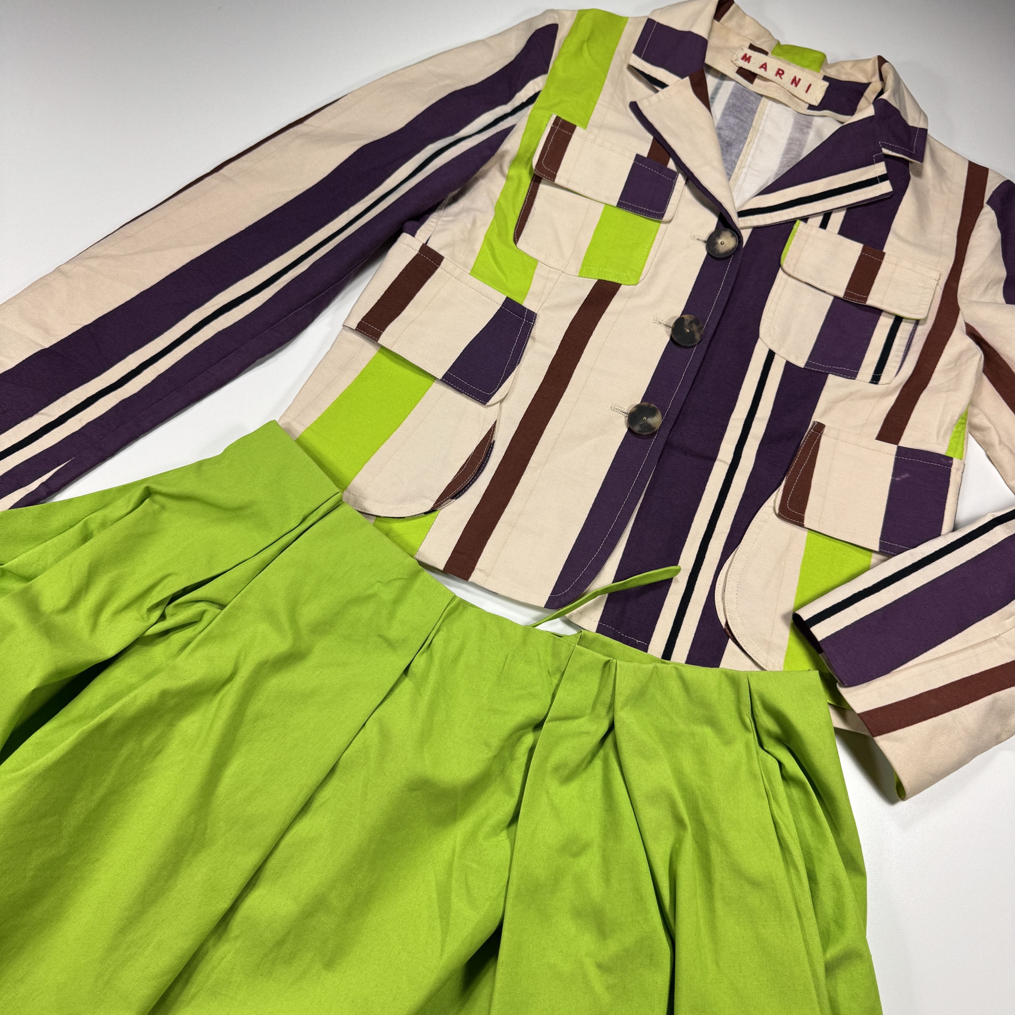 Marni Marni Blazer & Skirt Set Size S / US 4 / IT 40 - 7 Thumbnail