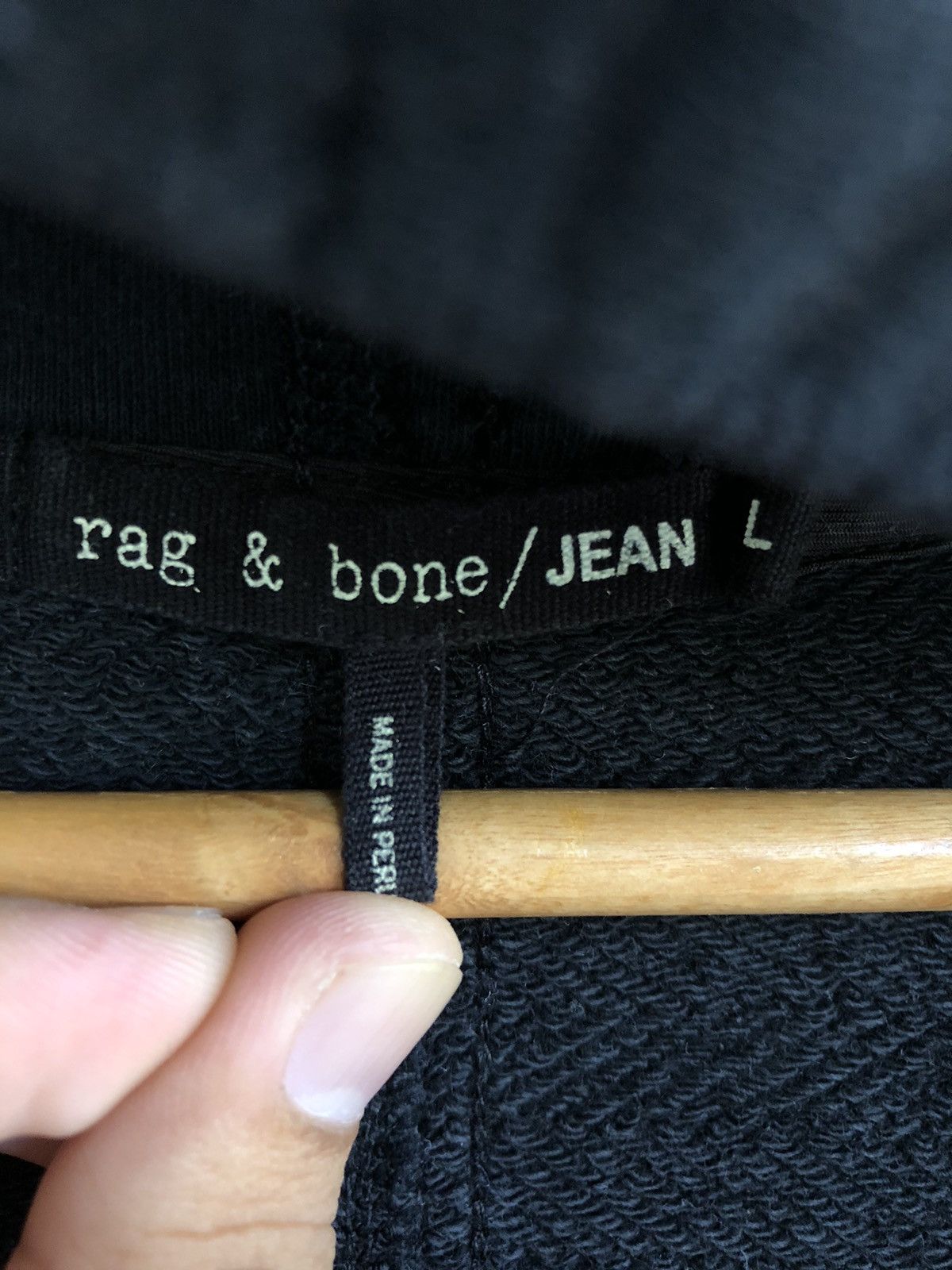 Rag & Bone Vintage Rag & Bone short sleeve zipper hoodie Size US L / EU 52-54 / 3 - 5 Thumbnail