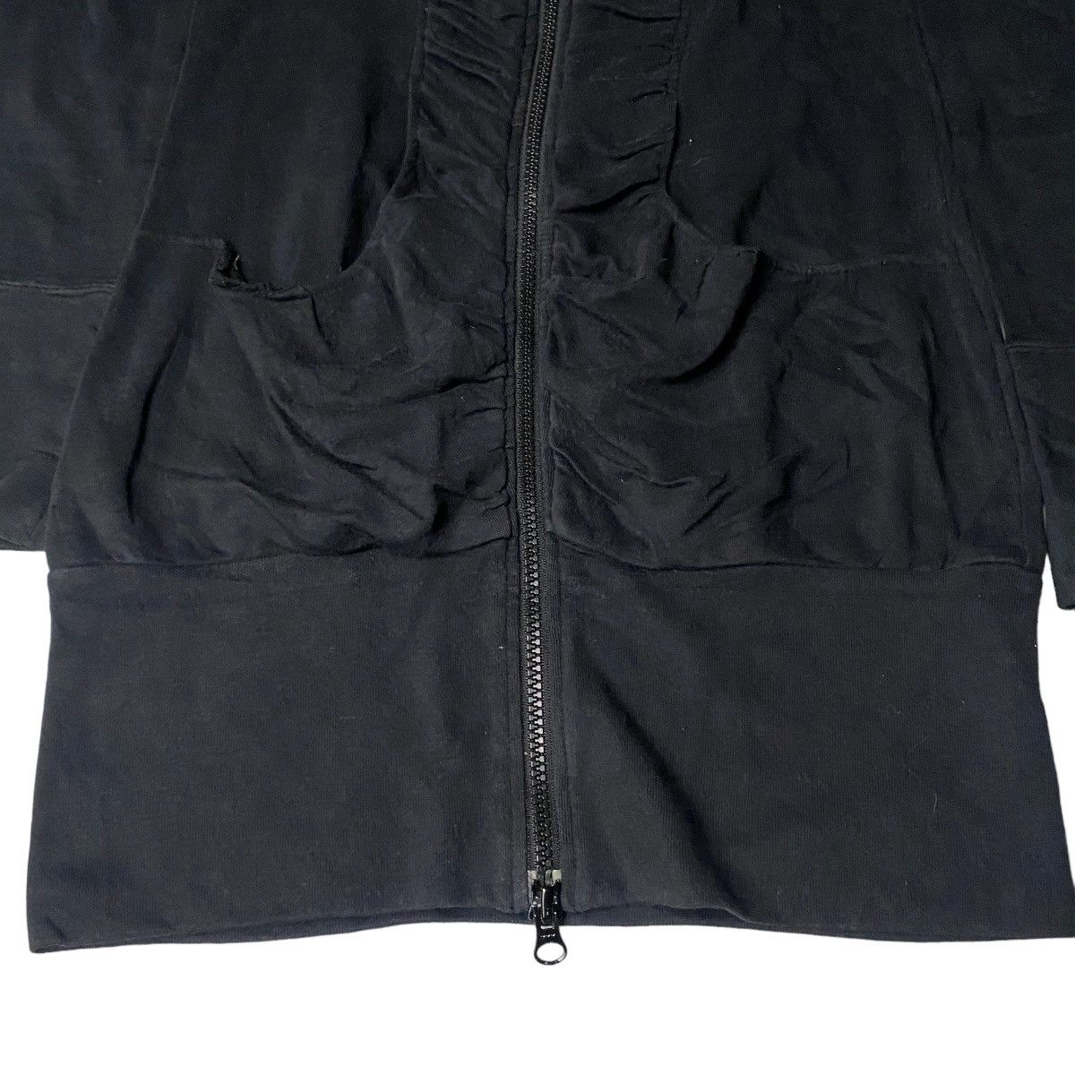 Hysteric Glamour 2000's Sly Japanese Wrinkled Zip Hoodie Size US XS / EU 42 / 0 - 5 Thumbnail
