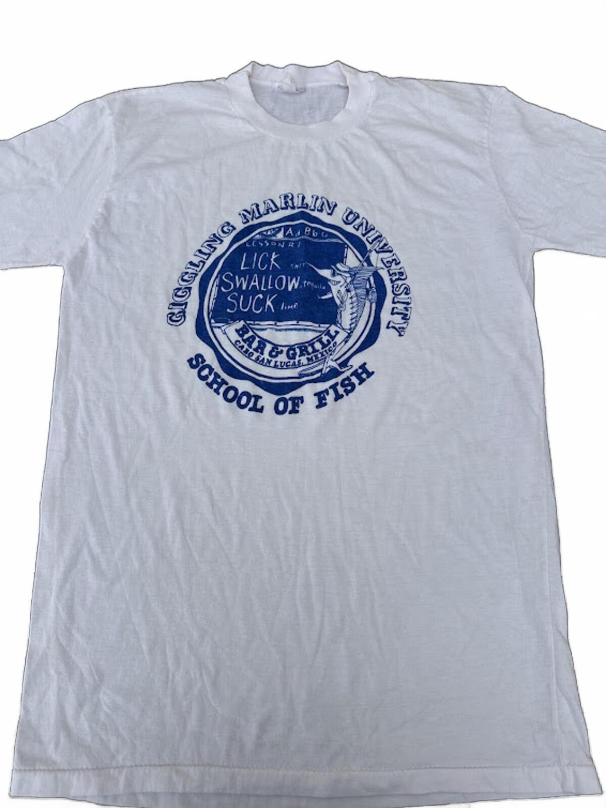 Other Vintage Marlin University Cabo Tee Single Stitch Size US S / EU 44-46 / 1 - 2 Thumbnail