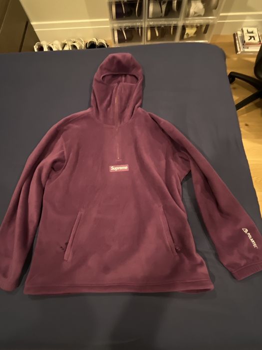 Supreme Supreme Polartec Pullover Half Zip w Facemask Brand