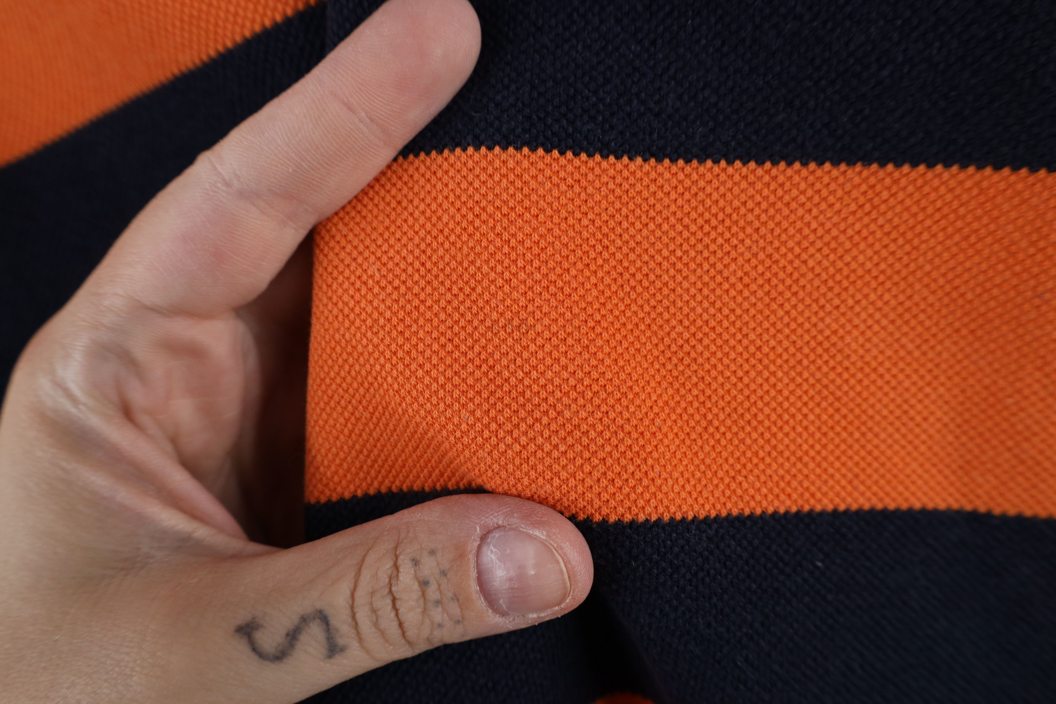 Ralph Lauren × Vintage Vintage 90s Ralph Lauren Striped Half Zip Sweatshirt USA Size M / US 6-8 / IT 42-44 - 5 Thumbnail