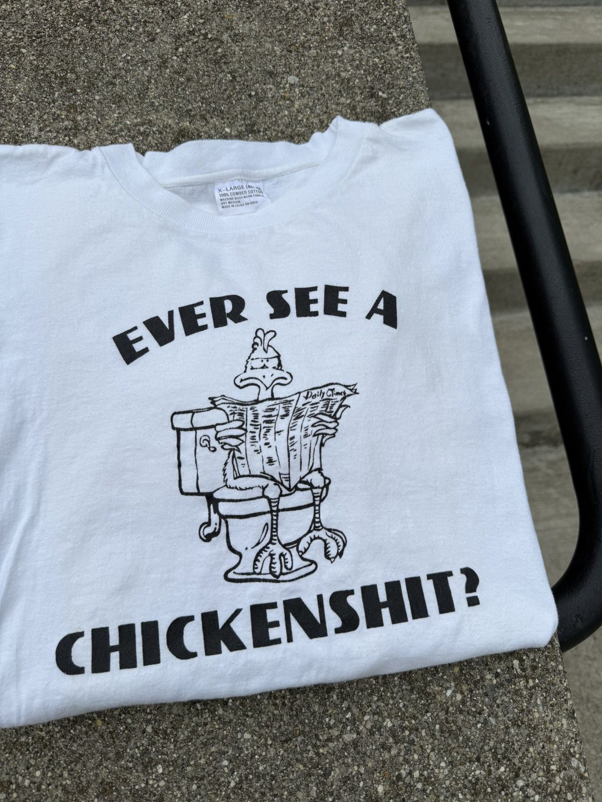 Vintage Vintage chicken shirt Size US L / EU 52-54 / 3 - 2 Thumbnail