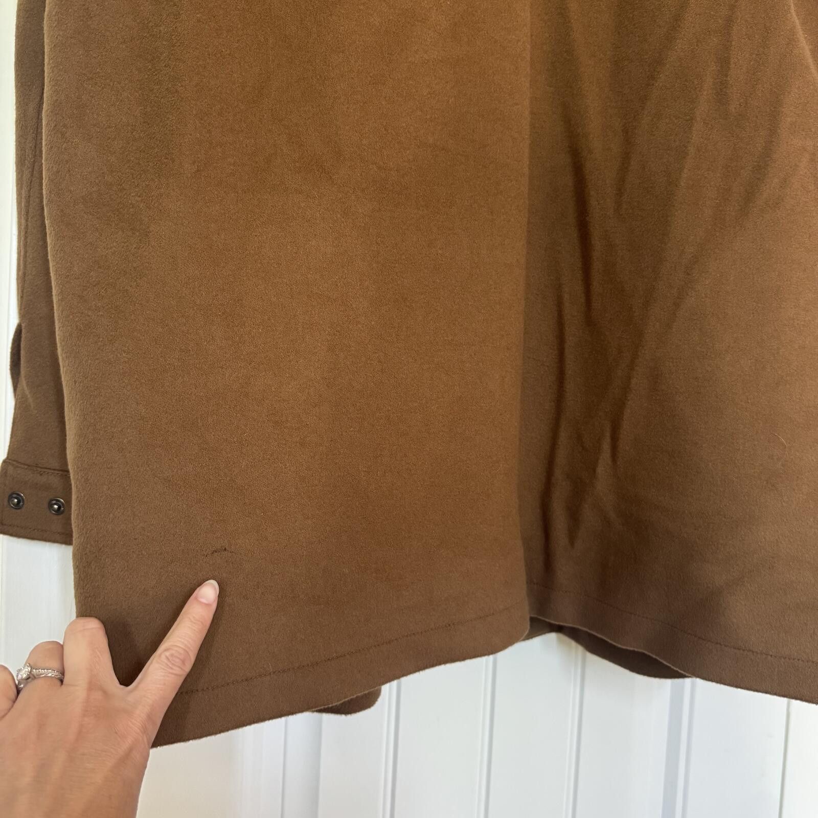 Cremieux Cremieux Men's Brown Wool Blend Coat XL Size US XL / EU 56 / 4 - 6 Thumbnail