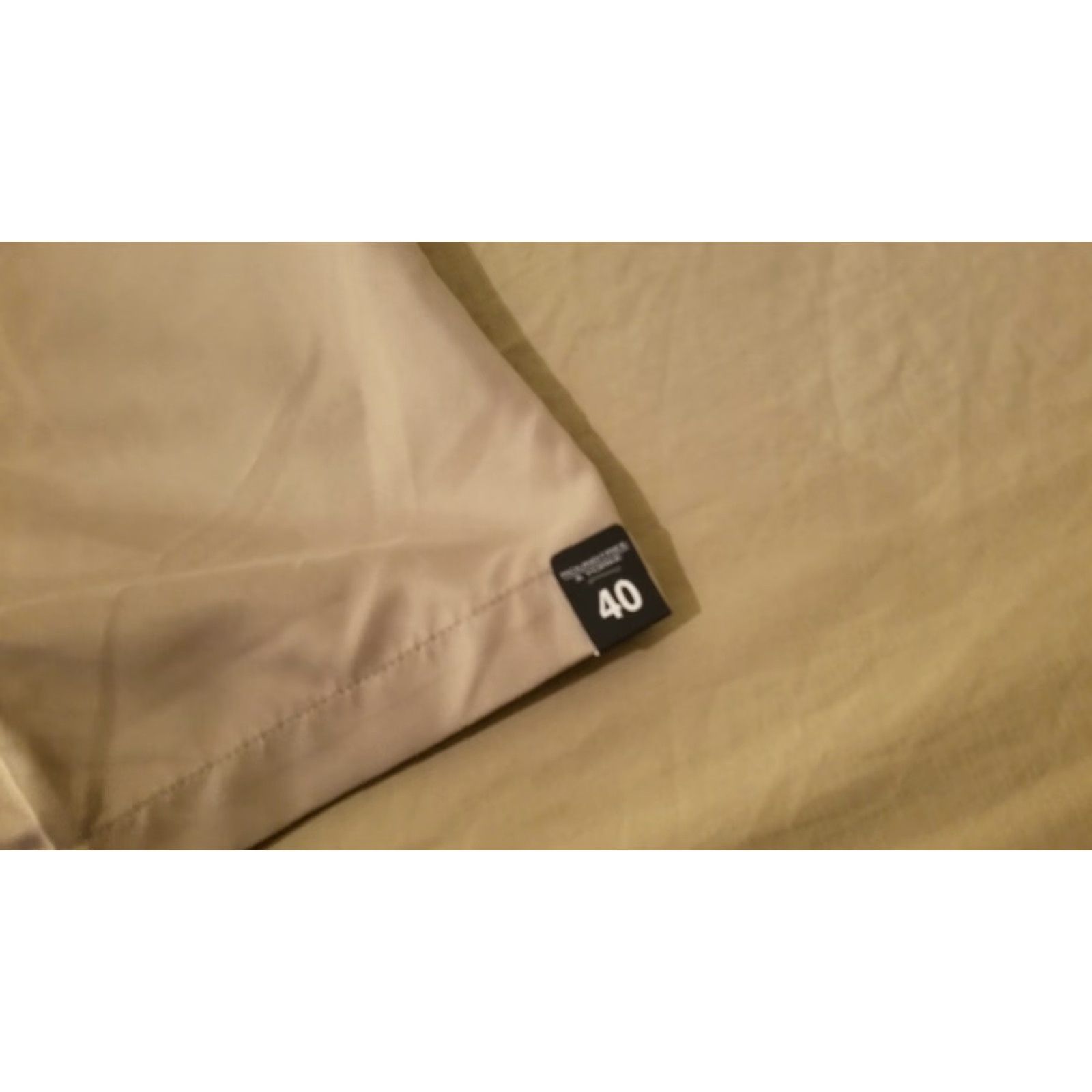 Roundtree & Yorke VINTAGE Mens New Roundtree & Yorke Khaki Shorts 40 Performance Golf Shirt? Size US 40 / EU 56 - 2 Thumbnail