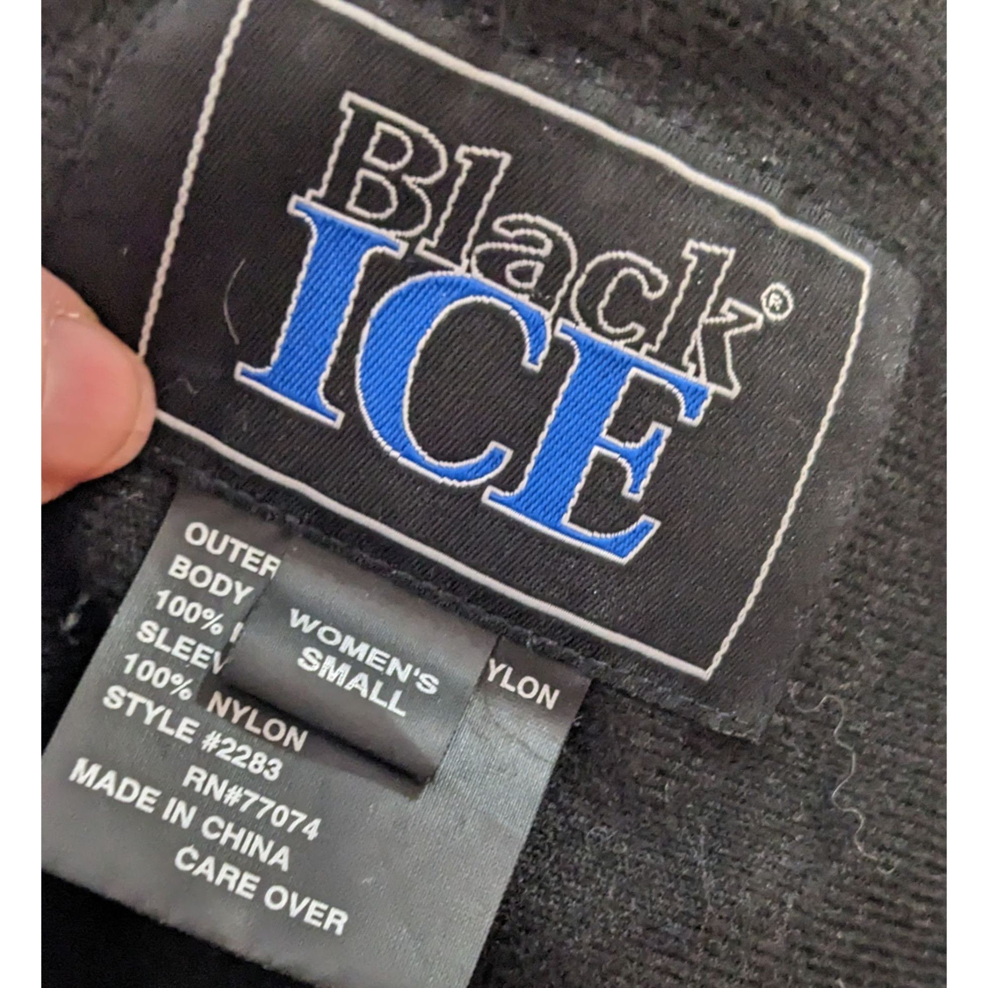 Other Black Ice Women's Lightweight Jacket Size Small Size S / US 4 / IT 40 - 10 Thumbnail