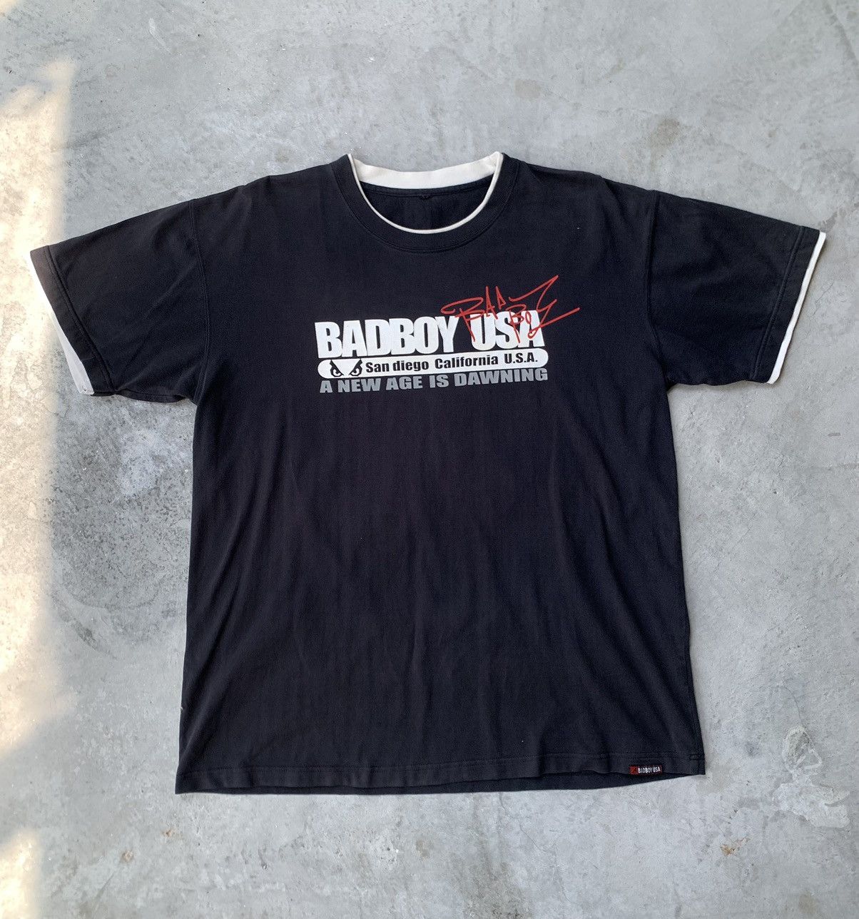 Vintage Vtg y2k badboy tshirt Size US L / EU 52-54 / 3 - 1 Thumbnail