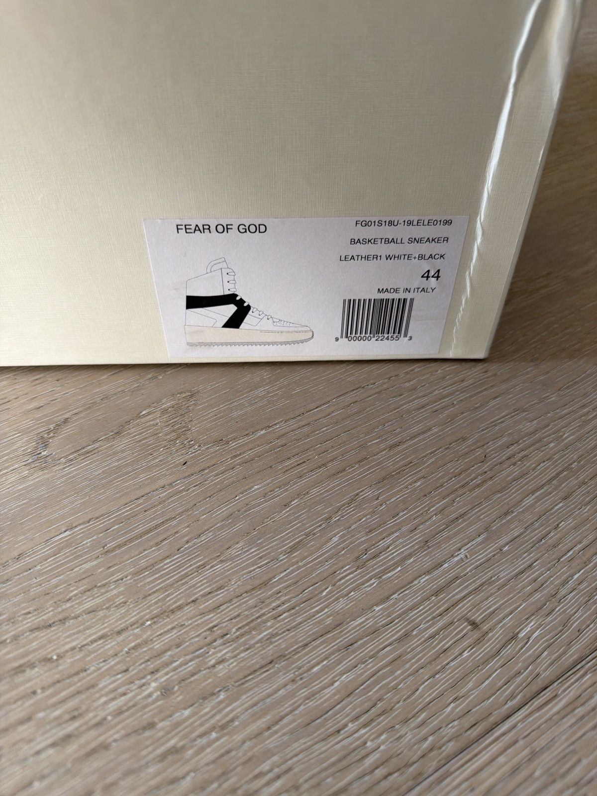 Fear of God $1095 Fear of god BASKETBALL Sneaker WHITE NIB 44 Size US 11 / EU 44 - 6 Thumbnail