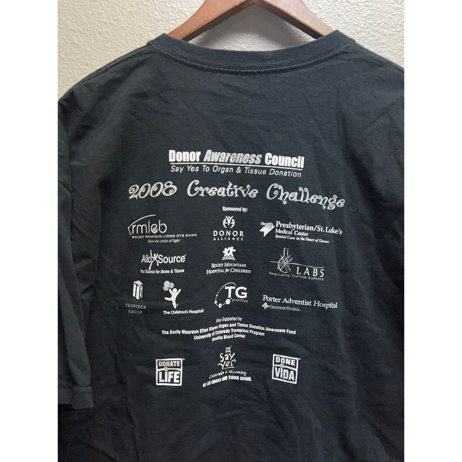 Gildan Live Laugh Love Shirt Creative Challenge Colorado Tee 2XL Size US XXL / EU 58 / 5 - 6 Thumbnail