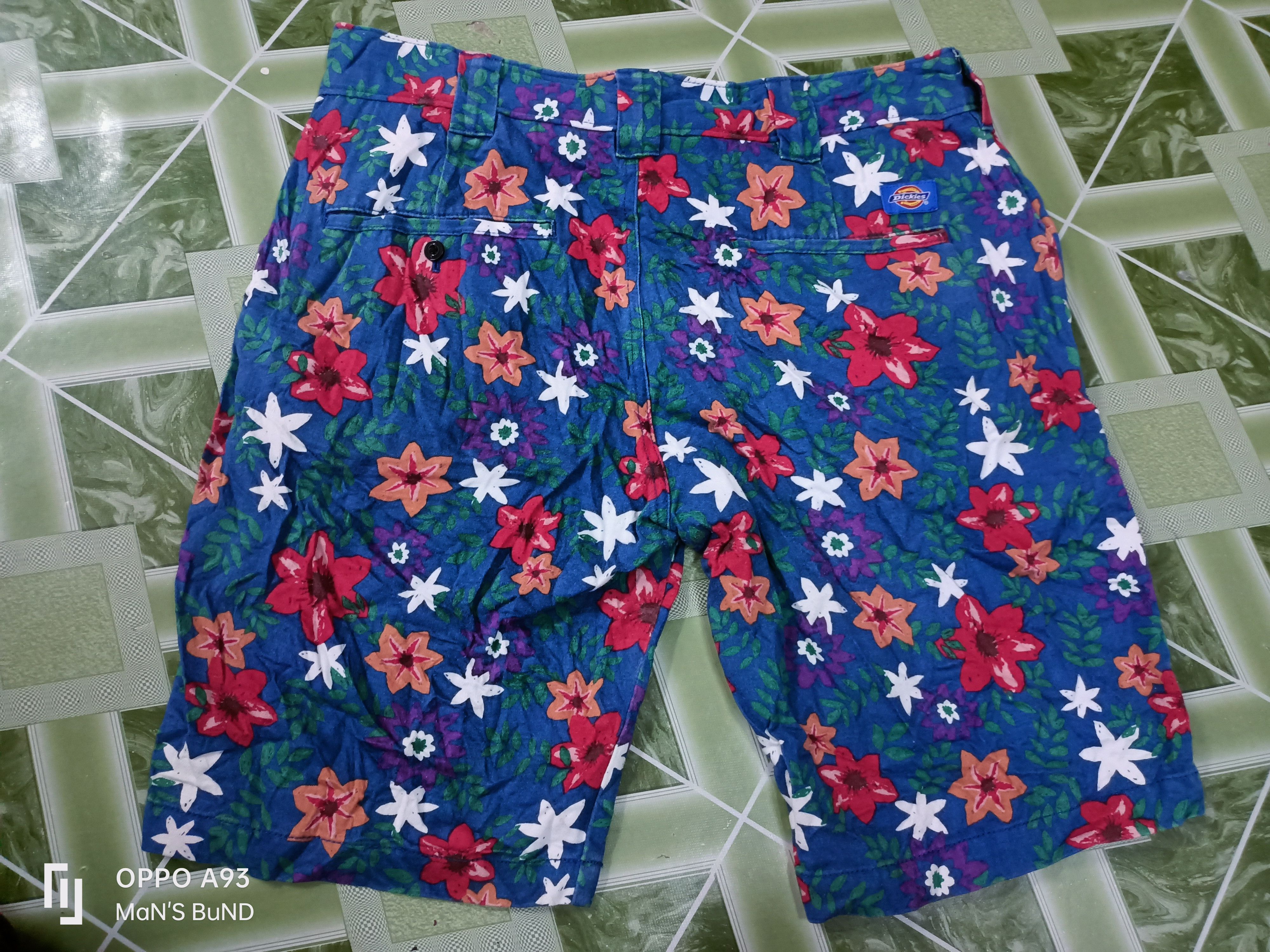 Dickies Diekies Short Pants design Flower Size US 36 / EU 52 - 2 Thumbnail