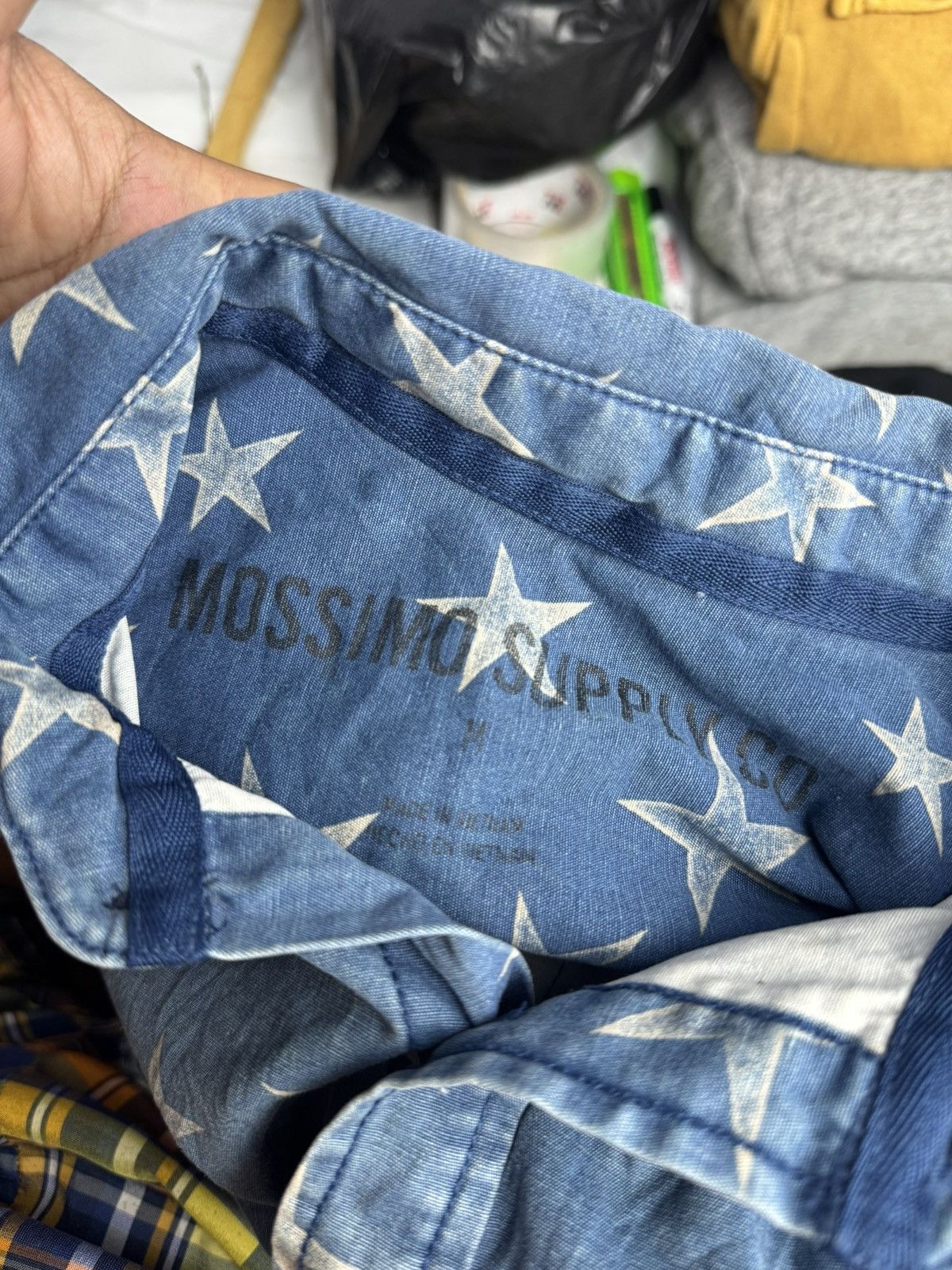 PPFM Japanese Stars Massimo Denim Shirt Size US M / EU 48-50 / 2 - 6 Thumbnail