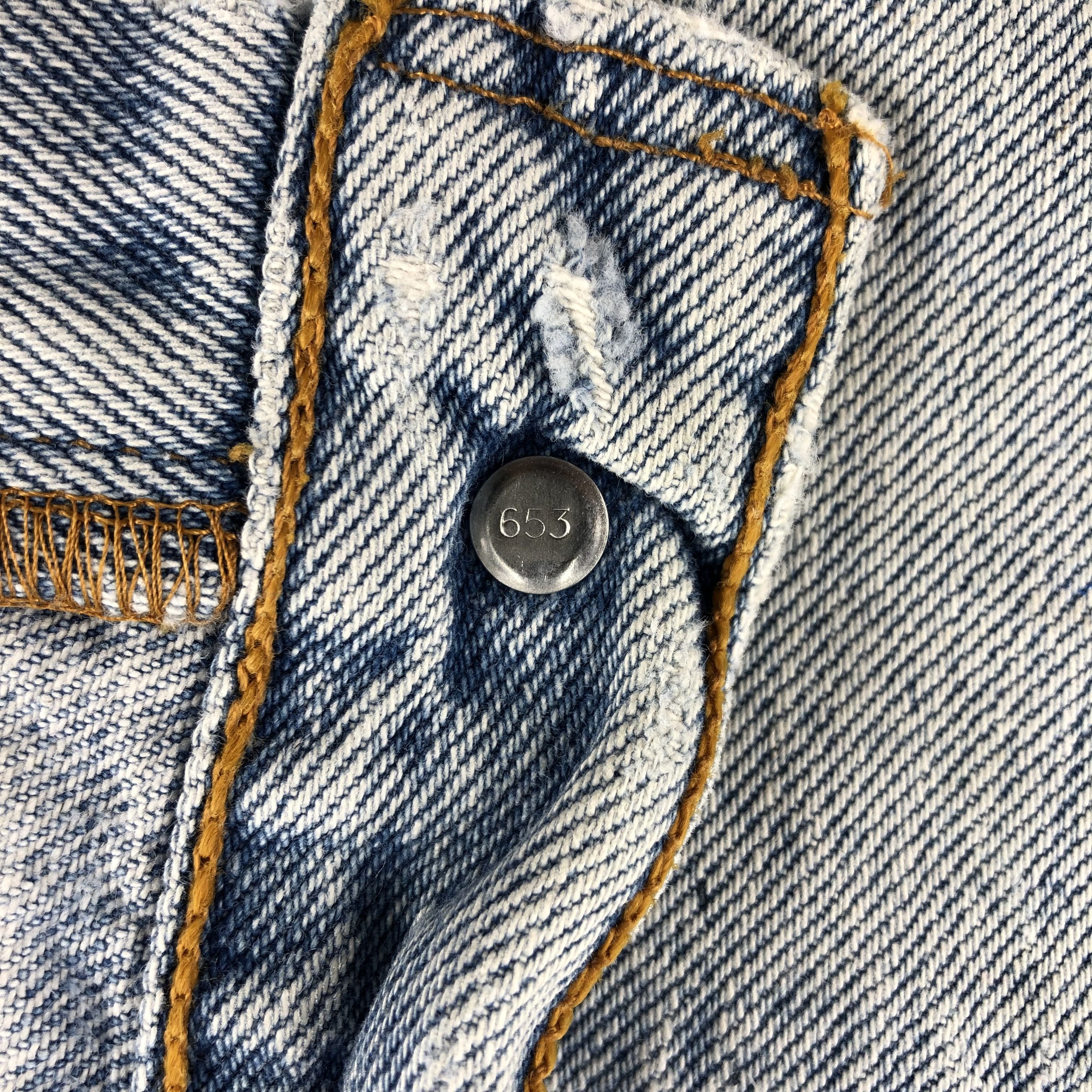 Levi's × Vintage Vintage 90s Light Wash Levis 550 Jeans-JM1189 Size US 36 / EU 52 - 10 Thumbnail
