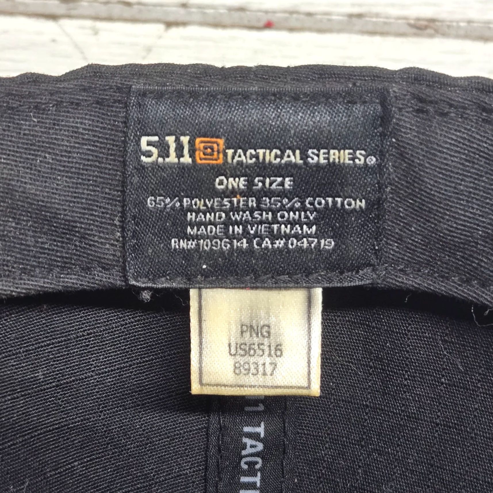 Vintage VINTAGE 5.11 Tactical Hat Baseball Cap Unisex One Size Black 9/11 Flight 93 Memorial Theme Mens Womens Girls Boys Size ONE SIZE - 7 Thumbnail