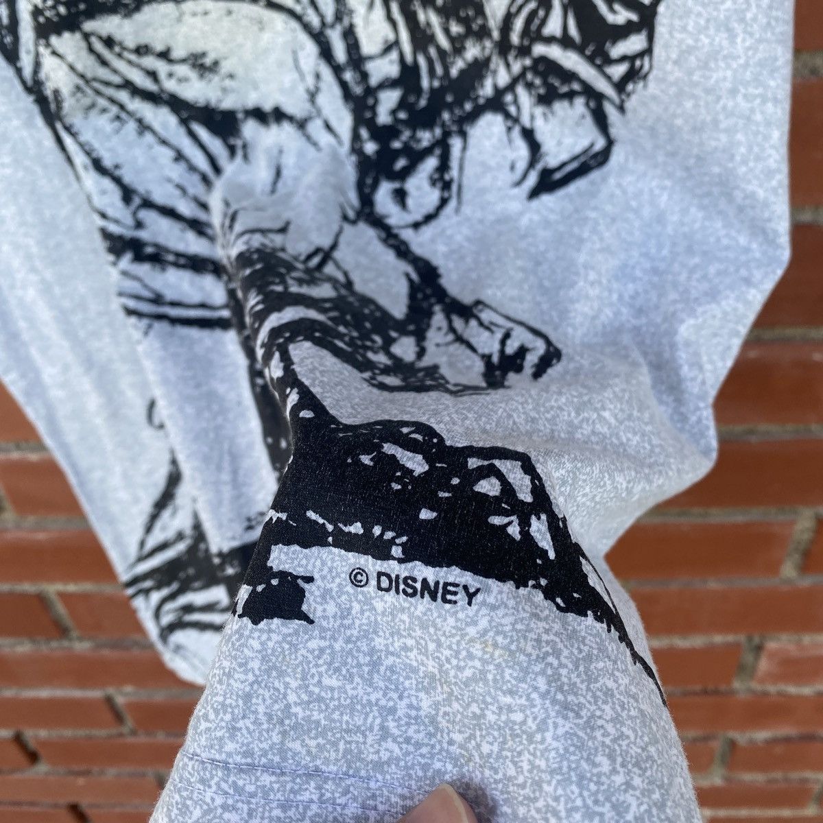 Disney Vintage Beauty & Beast Sketch Art Tshirt Size US XL / EU 56 / 4 - 3 Thumbnail