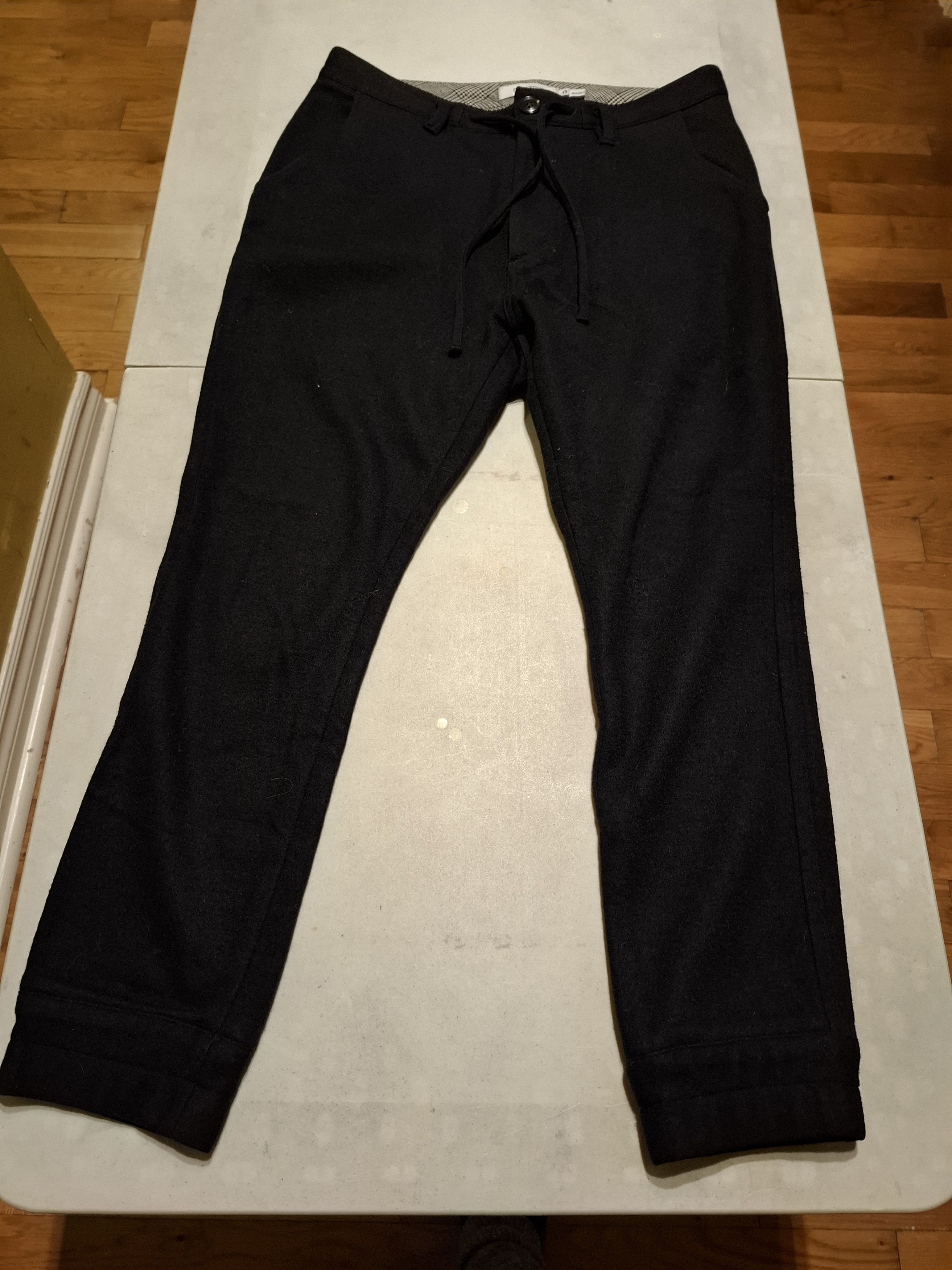 Nonnative Dweller Easy Rib Pants Wool Knit Jersey Size US 28 / EU 44 - 1 Thumbnail