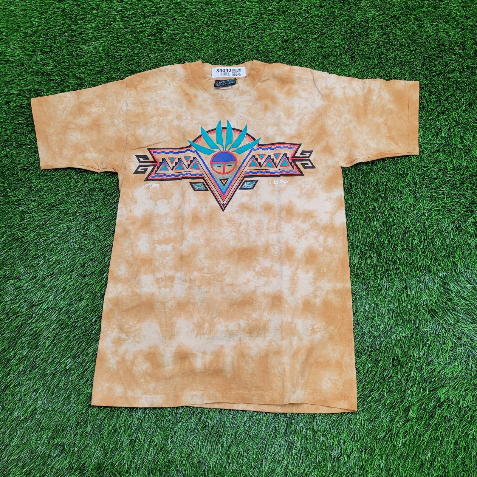 Other VTG 90s Arizona Aztec Native American T-Shirt S/M Tribal USA Size US M / EU 48-50 / 2 - 1 Thumbnail