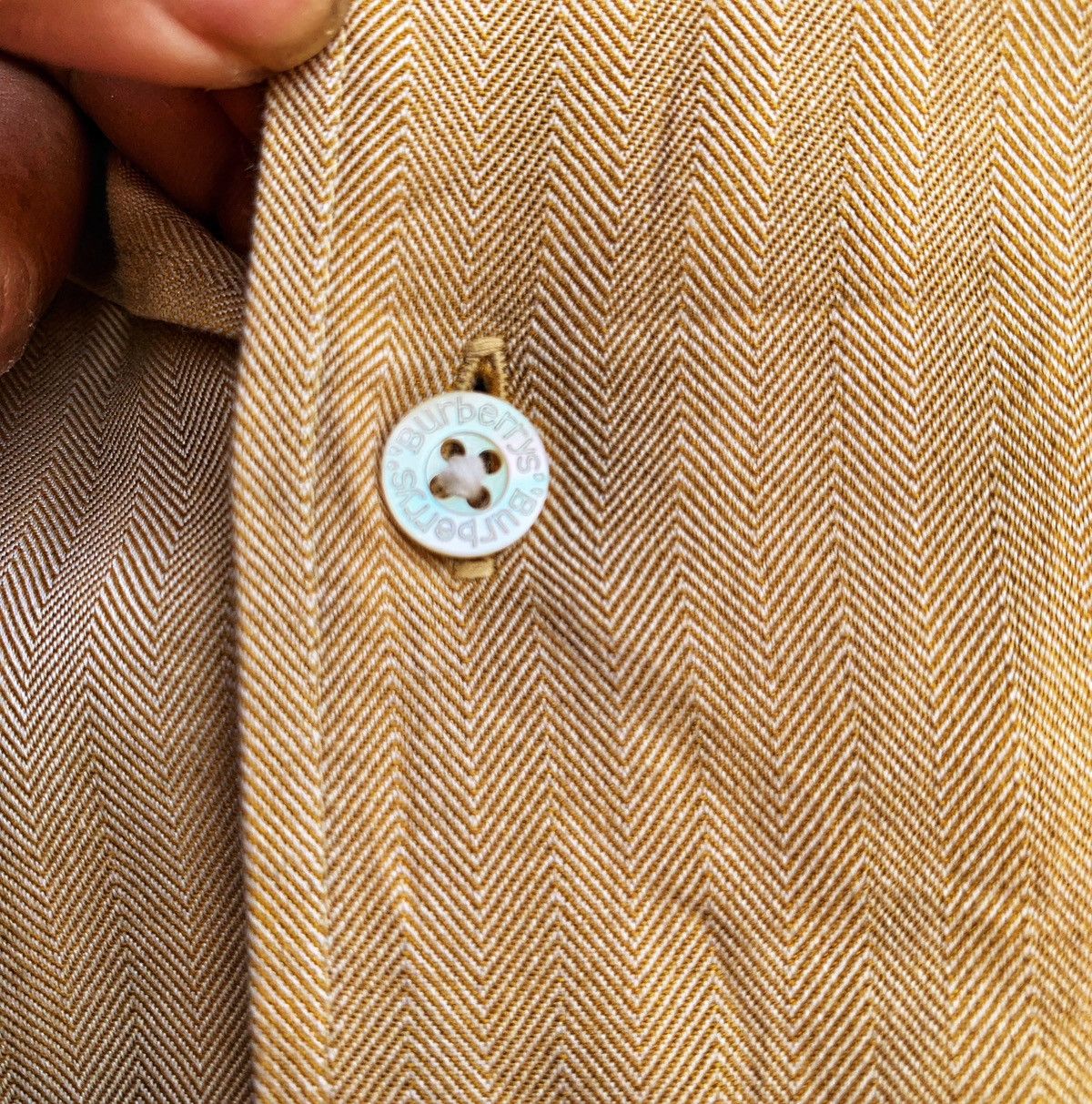 Burberry × Vintage Vintage Burberry's Buttons up Shirt! Size US XL / EU 56 / 4 - 9 Thumbnail