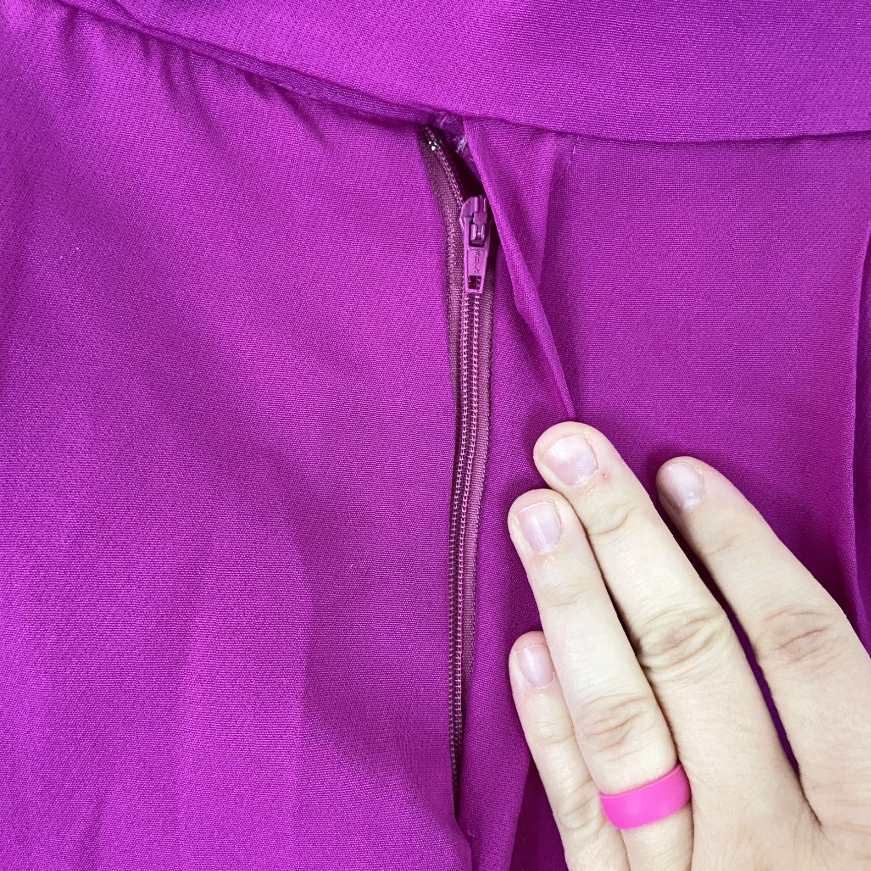 Pinko SHASA Chino Pants Women’s Large Pink with Pockets Size 36" / US 14 / IT 50 - 6 Thumbnail