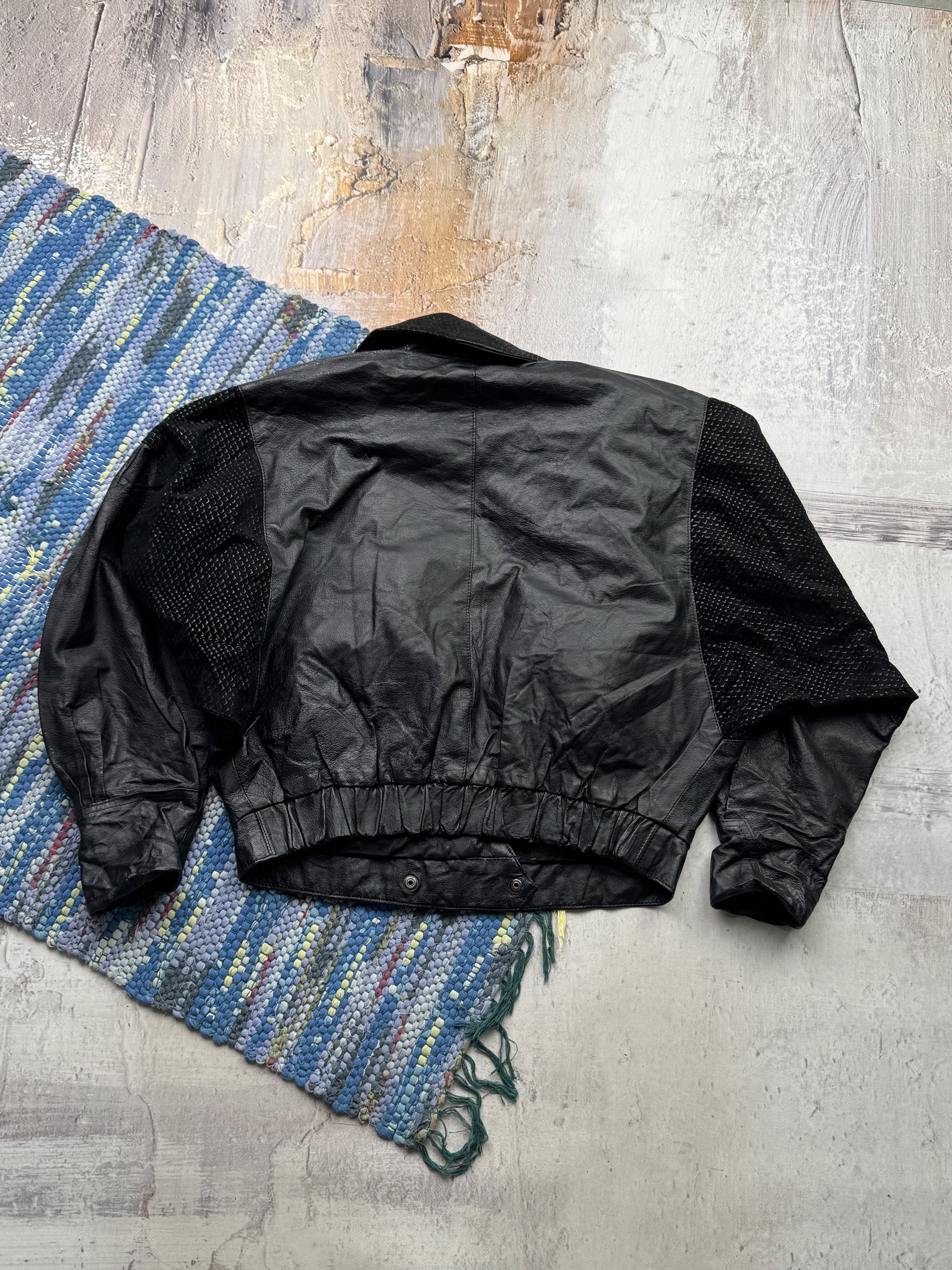 Japanese Brand Vintage 80's Leather Jacket A241(25)D15 Size M / US 6-8 / IT 42-44 - 10 Thumbnail