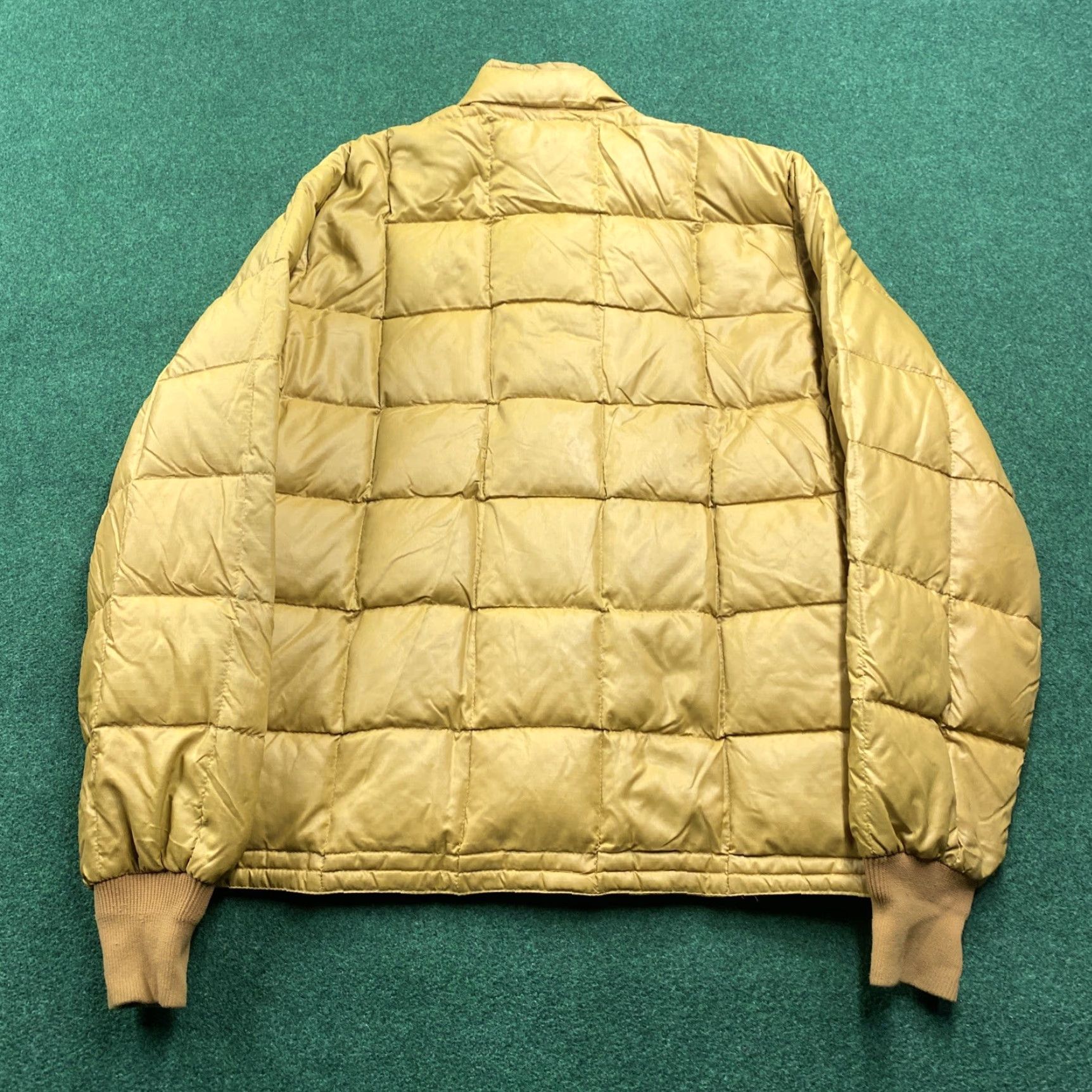 Eddie Bauer VINTAGE Eddie Bauer Jacket Mens M Yellow 70S Quilted Down 3-in-1 Coat USA Size US M / EU 48-50 / 2 - 3 Thumbnail
