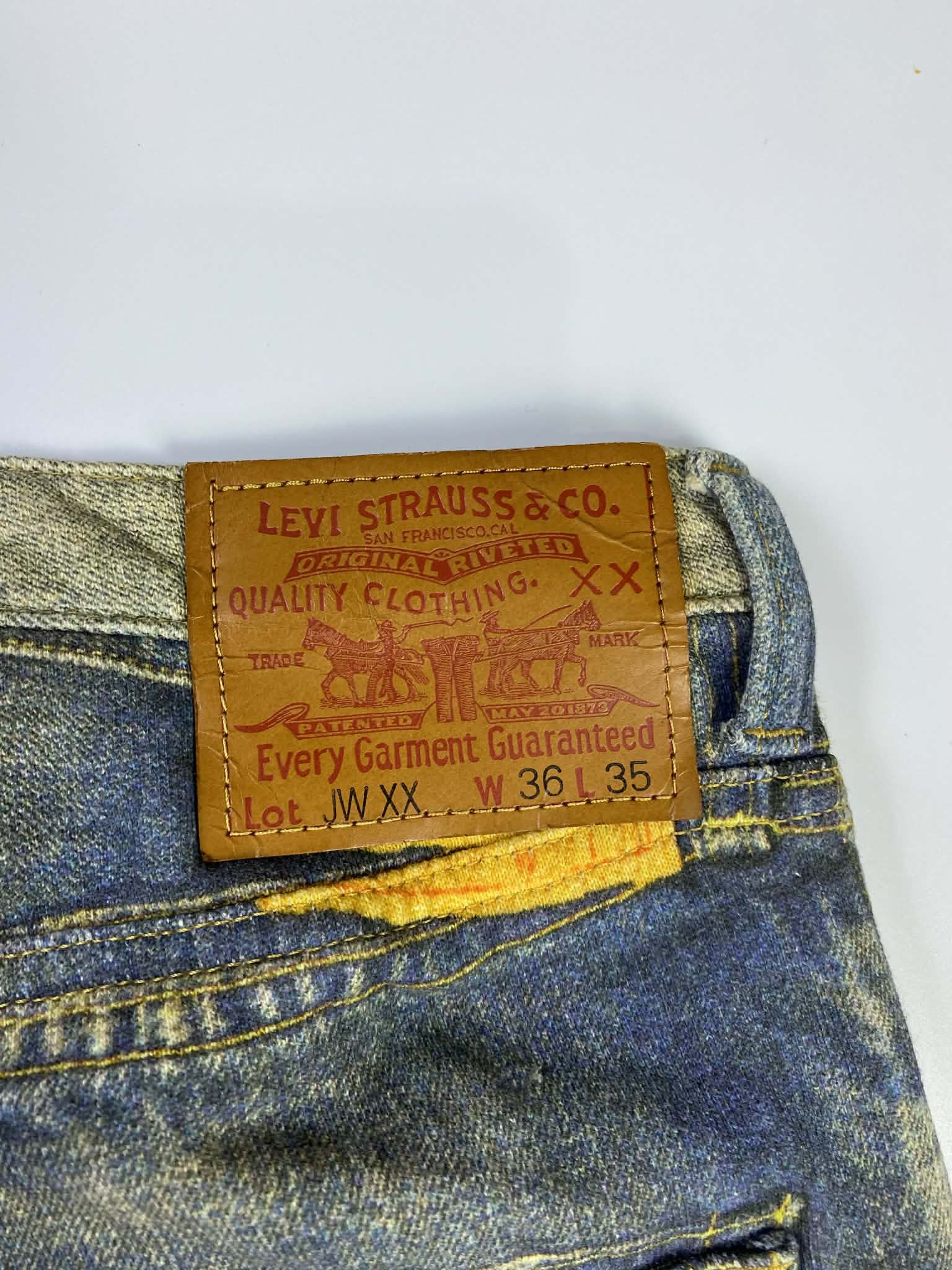Junya Watanabe × Levi's Junya Watanabe MAN x Levi’s - Trompe L’oeil Pants Size US 34 / EU 50 - 9 Thumbnail