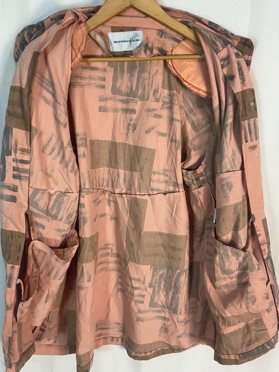 Designer × Japanese Brand × Other Beprecious fullprint button up jacket Size L / US 10 / IT 46 - 8 Thumbnail
