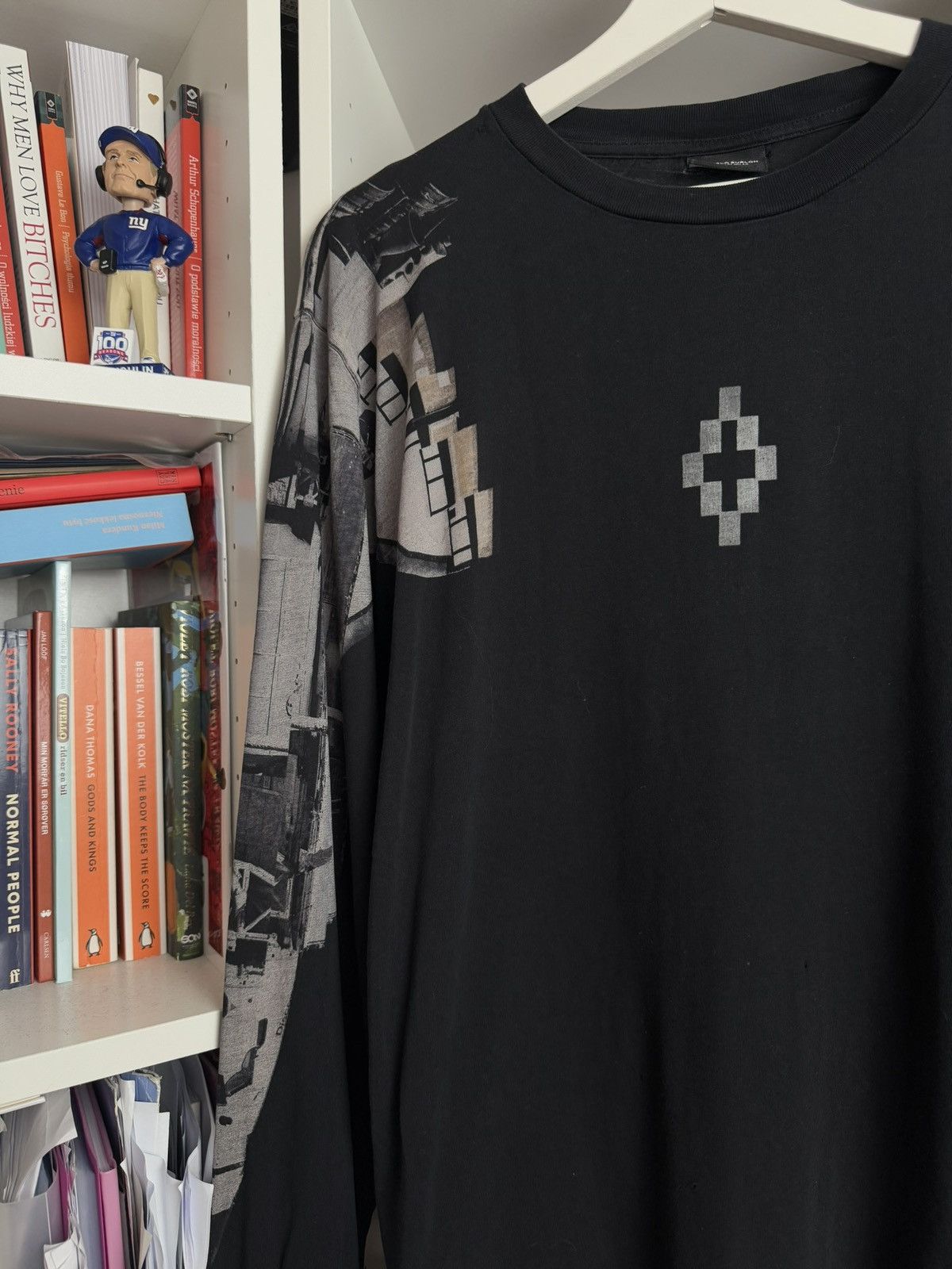 Designer × Marcelo Burlon Marcelo Burlon black printed longsleeve t-shirt XS designer Size US XS / EU 42 / 0 - 4 Thumbnail