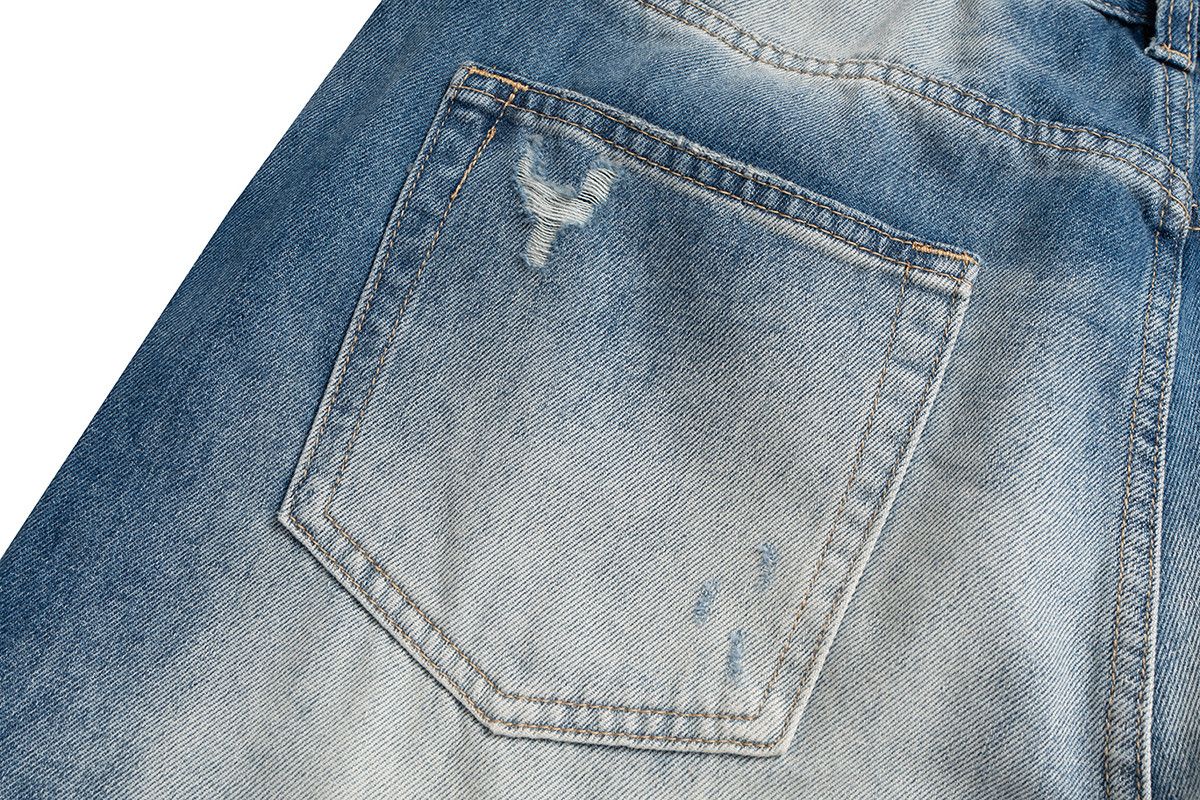 Japanese Brand × Jean × Vintage Vintage Ripped Washed Worn Denim Size US 29 - 6 Thumbnail