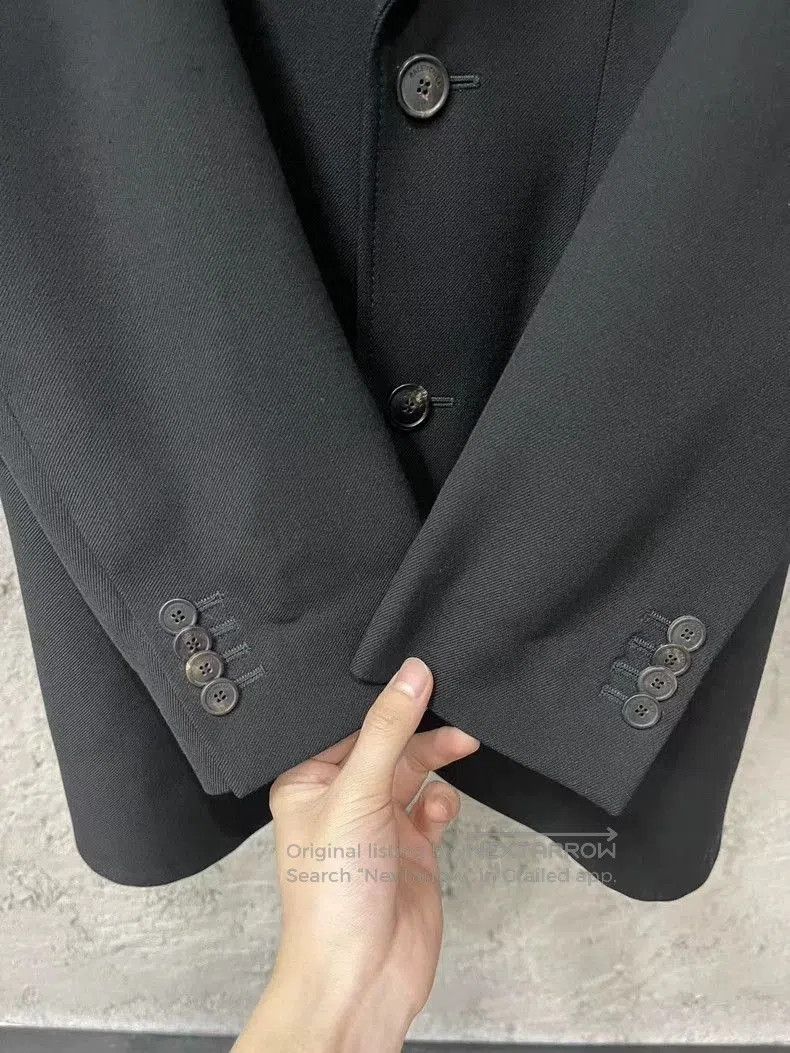 Balenciaga Balenciaga Pure Black Hourglass Blazer. Size US S / EU 44-46 / 1 - 5 Thumbnail