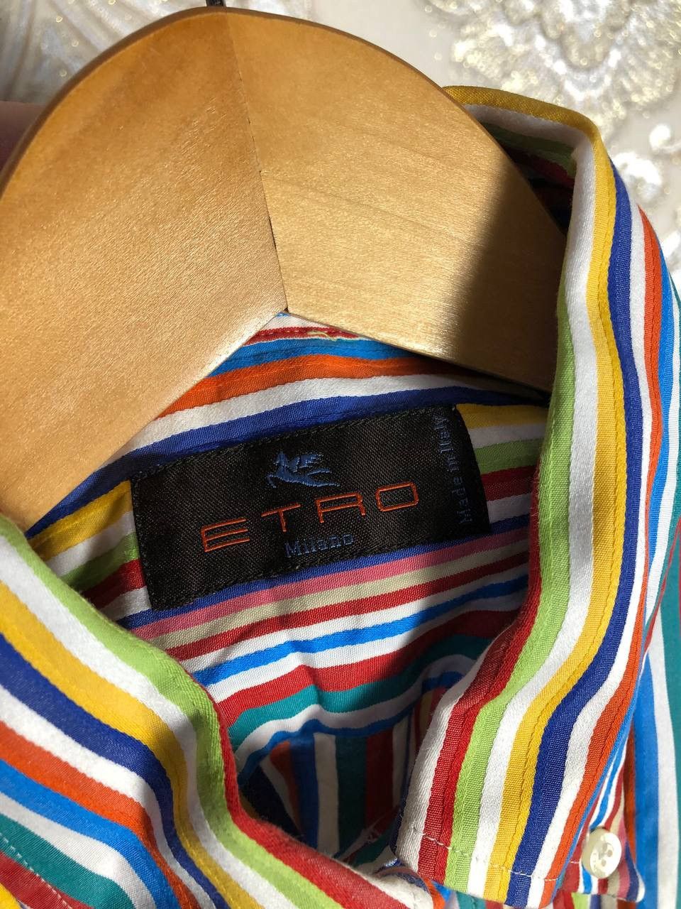 Etro × Vintage VERY RARE ETRO MILANO SHIRT ITALIAN DESIGNER SHIRT LUXURY Size US M / EU 48-50 / 2 - 7 Thumbnail