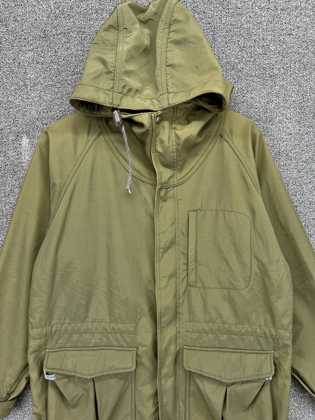 Johnbull Vintage John Bull Wind Pruff Hooded Military Jacket Size US S / EU 44-46 / 1 - 5 Thumbnail