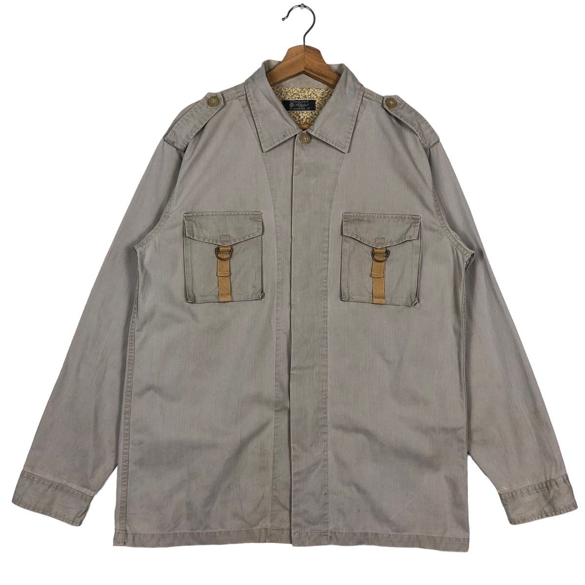 Japanese Brand 🔥Bondage Parachute Biker Jacket Global Issey Miyake Japan Size US M / EU 48-50 / 2 - 1 Thumbnail