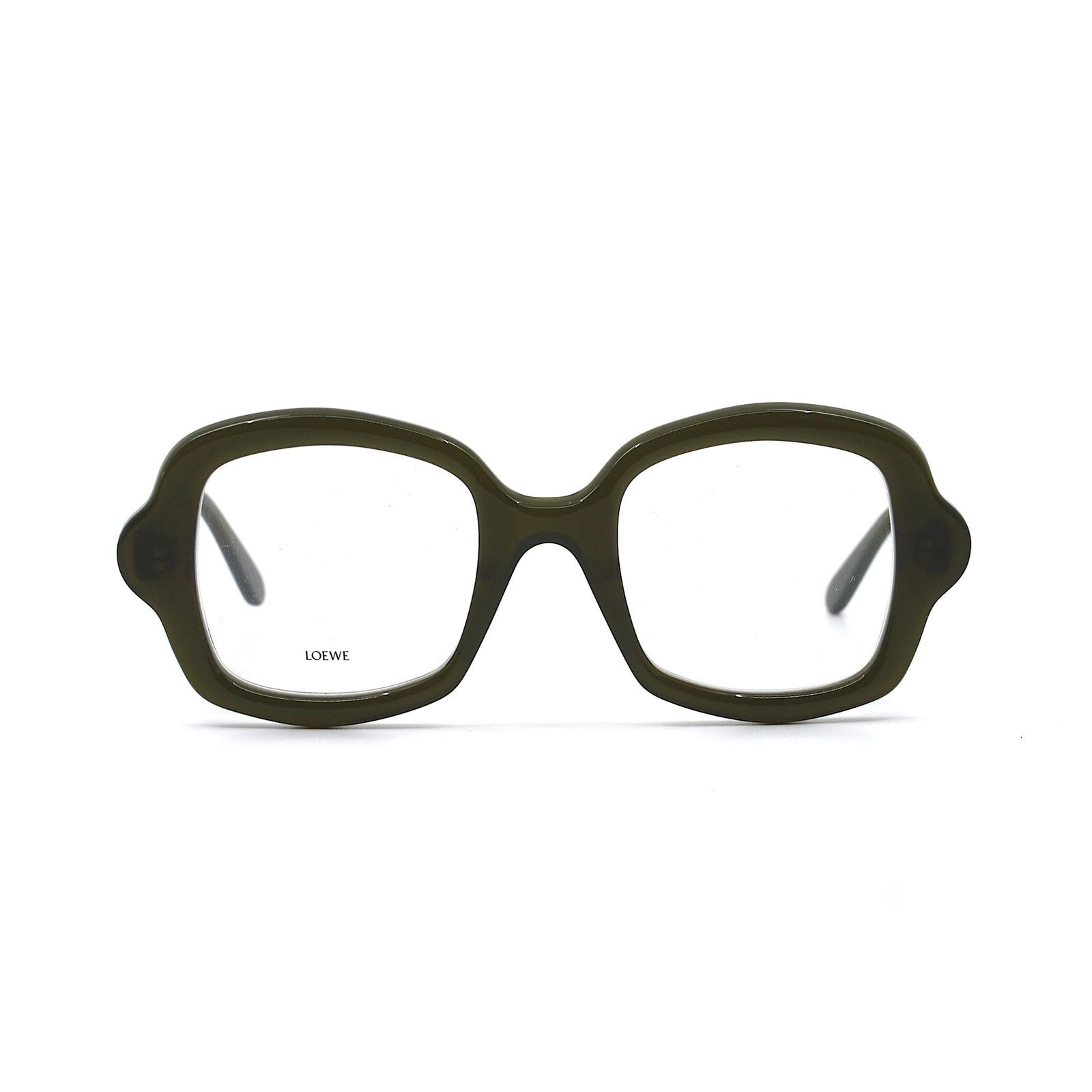 Loewe LOEWE LW450066I 096 Eyeglasses Green Acetate Frame Women Size ONE SIZE - 2 Thumbnail