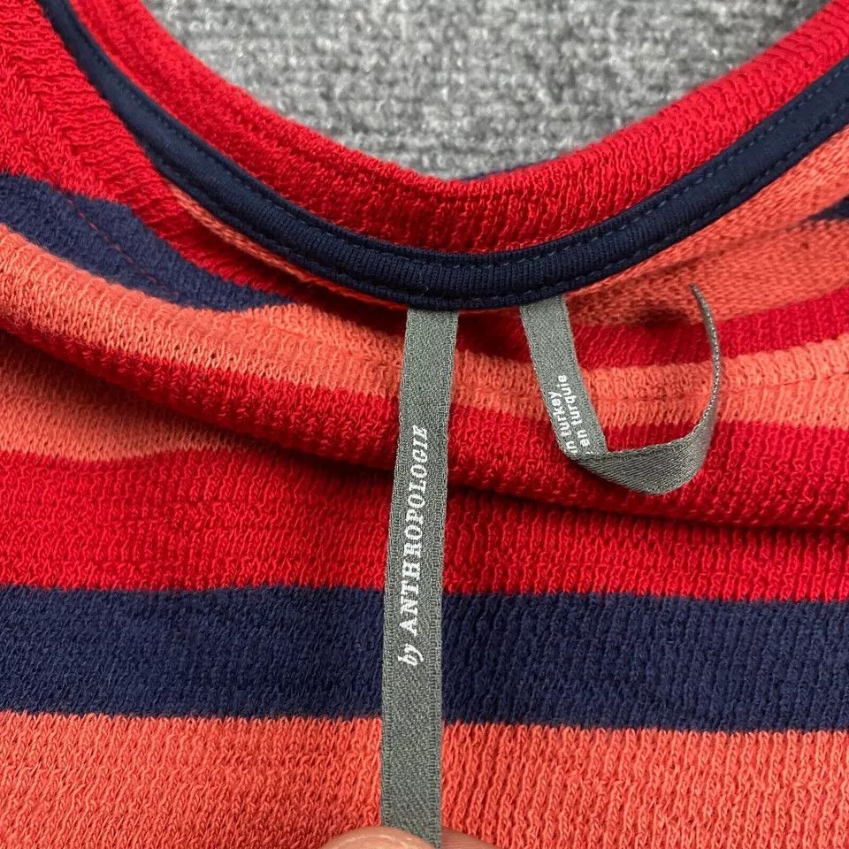 Anthropologie Anthropologie Tank Top Women's Small Striped Relaxed Fit Size S / US 4 / IT 40 - 3 Thumbnail