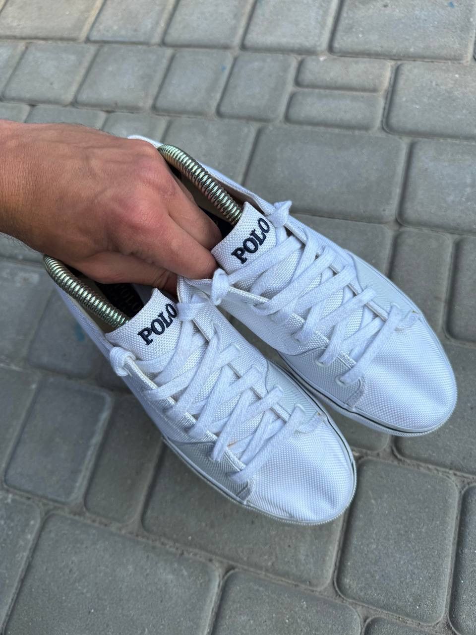 Polo Ralph Lauren Vintage Leather Sneakers Polo Ralph Lauren Size 41 Size US 8.5 / EU 41-42 - 10 Thumbnail
