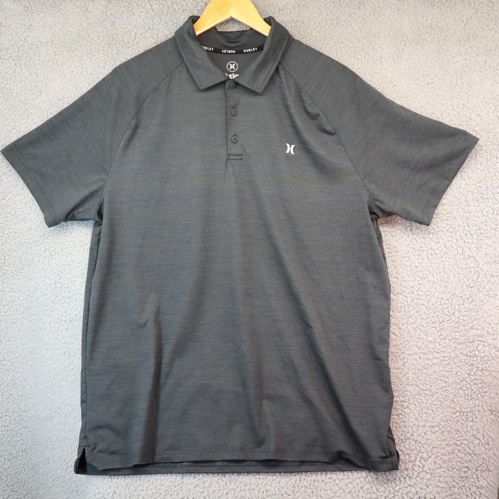 Hurley Hurley Polo Shirt Men Large Charcoal Gray Size US L / EU 52-54 / 3 - 1 Thumbnail