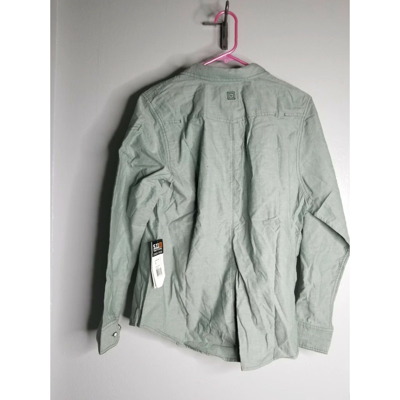 Vintage VINTAGE 5.11 Tactical Womens L Athena Button Down Uniform Shirt Green Size L / US 10 / IT 46 - 2 Thumbnail