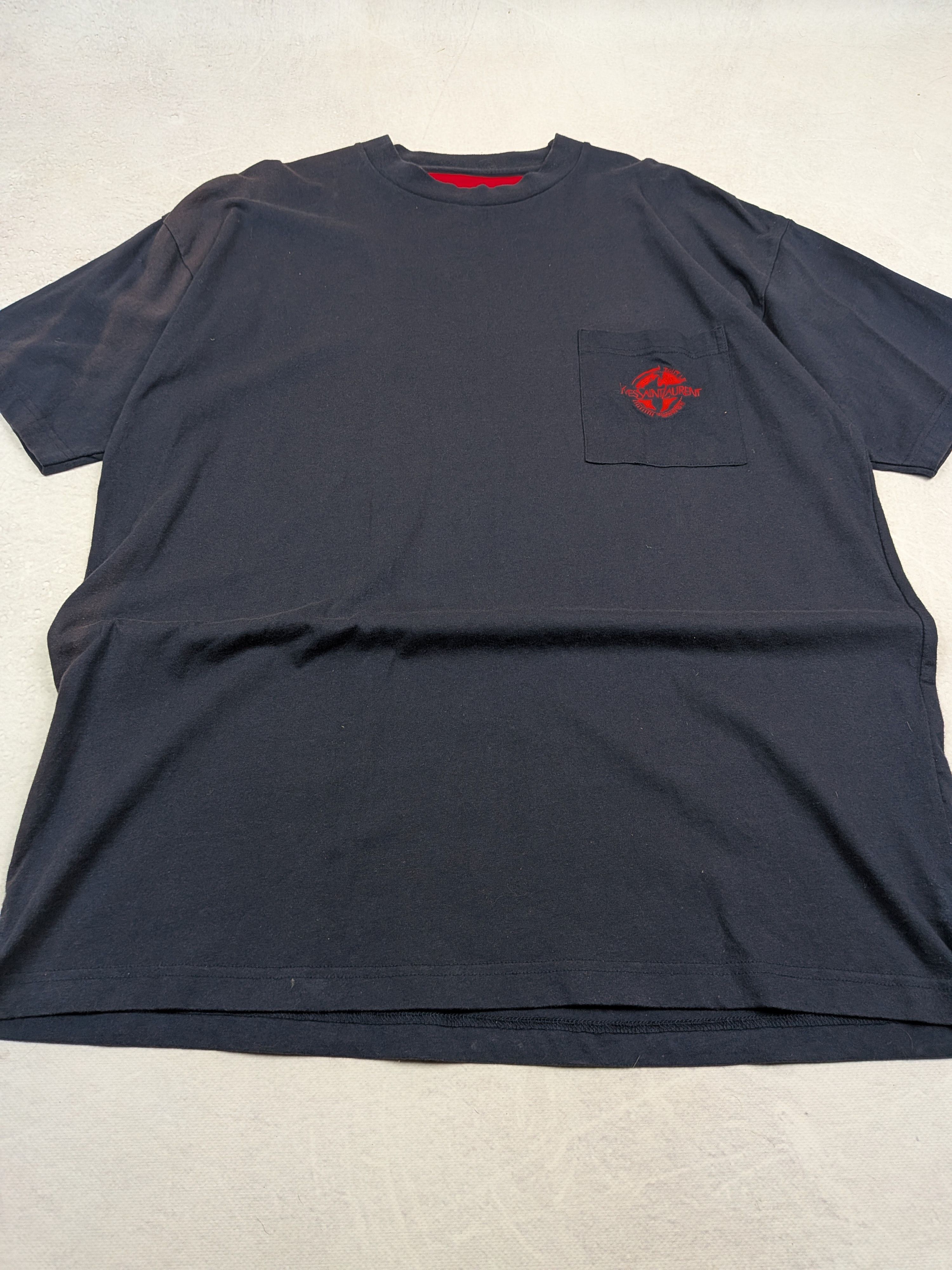 Yves Saint Laurent Yves Saint Laurent Vintage Shirt Size XL Distressed Size US XL / EU 56 / 4 - 5 Thumbnail