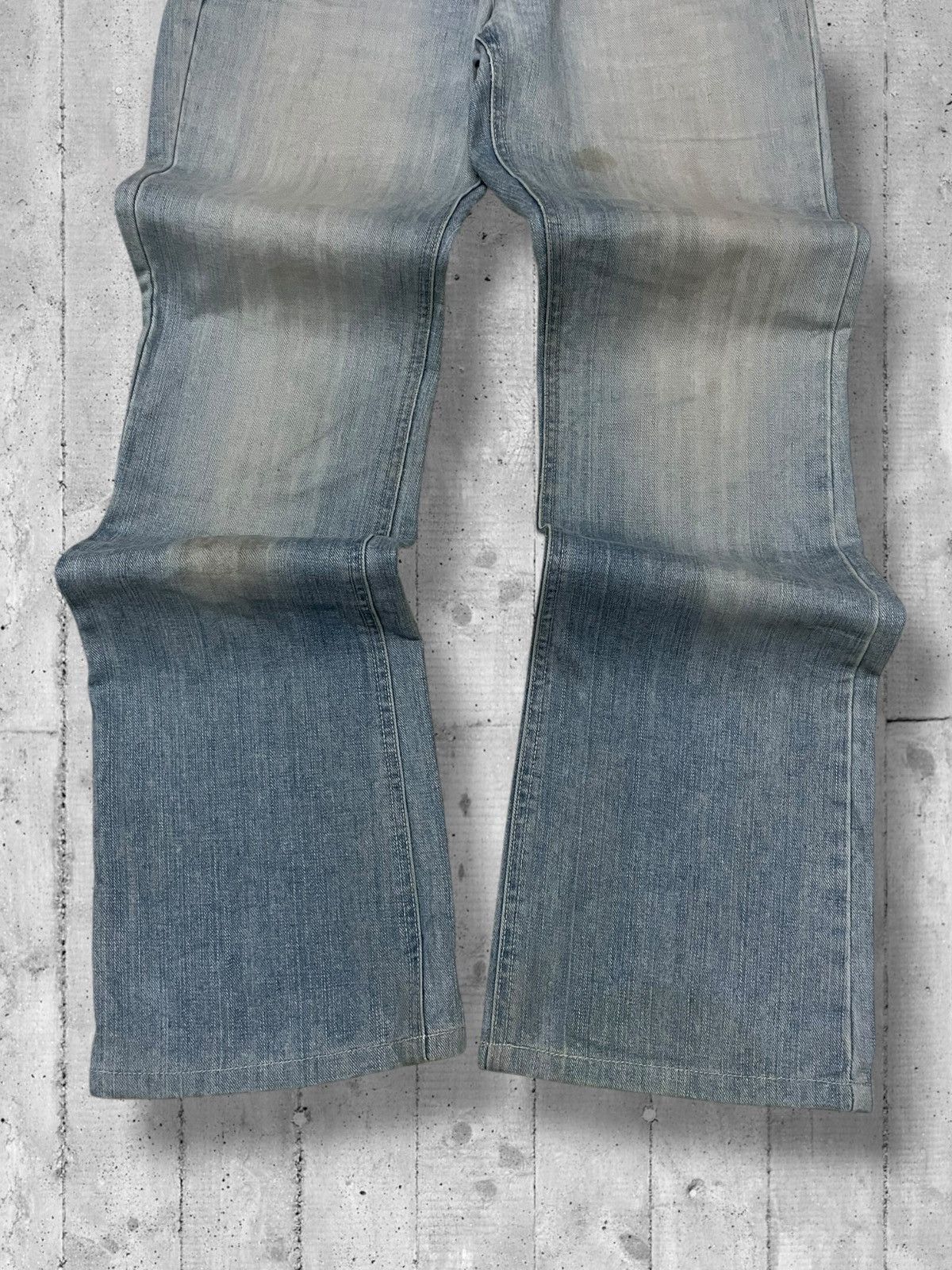 Designer × Edwin × Vintage Vintage 1990s Japan Designer Edwin Small Flared Blue Denim Size US 28 / EU 44 - 3 Thumbnail
