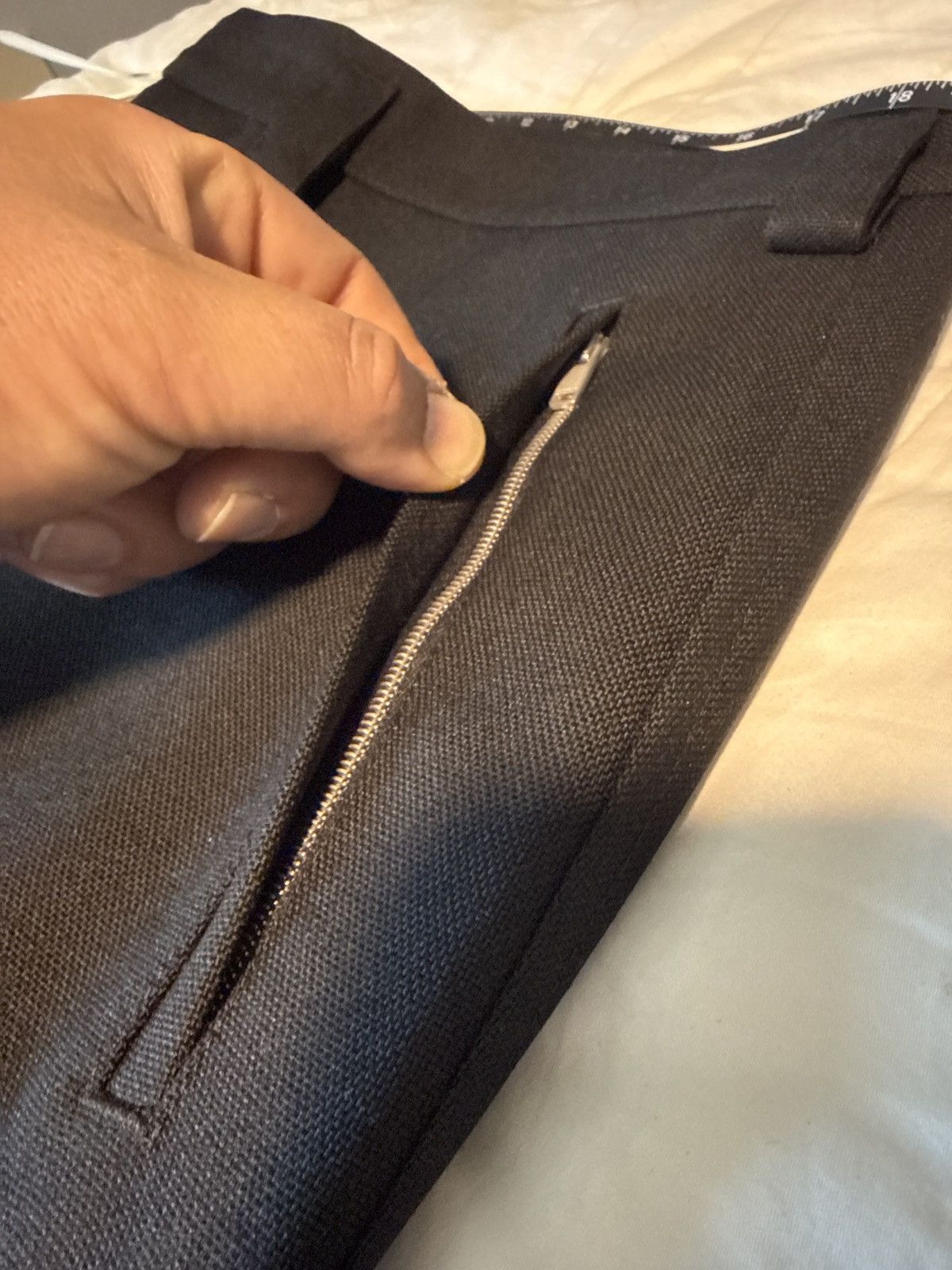 Jil Sander Jil Sander Trousers 100% Wool Size 38R - 12 Thumbnail