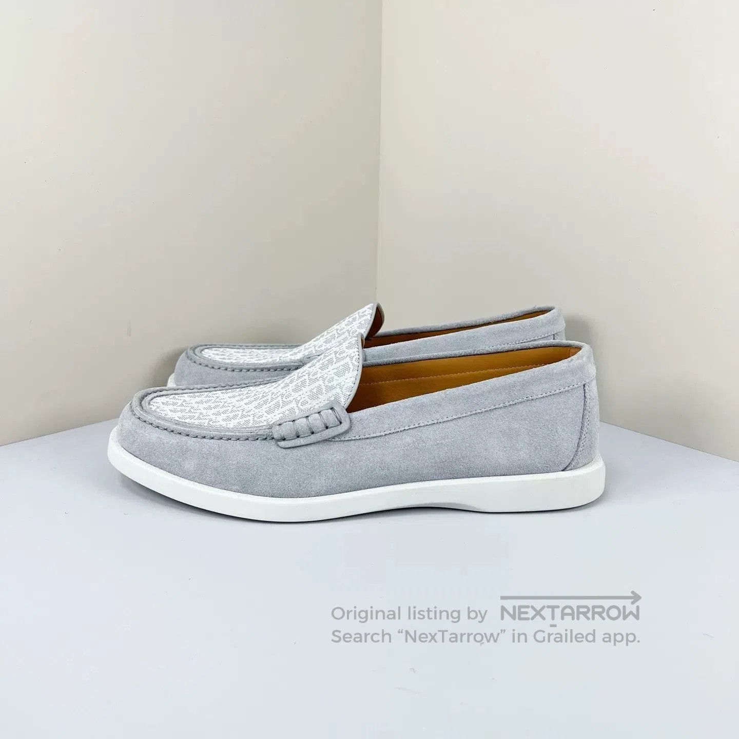 Dior gray dior granville casual loafers shoes. Size US 8 / EU 41 - 3 Thumbnail